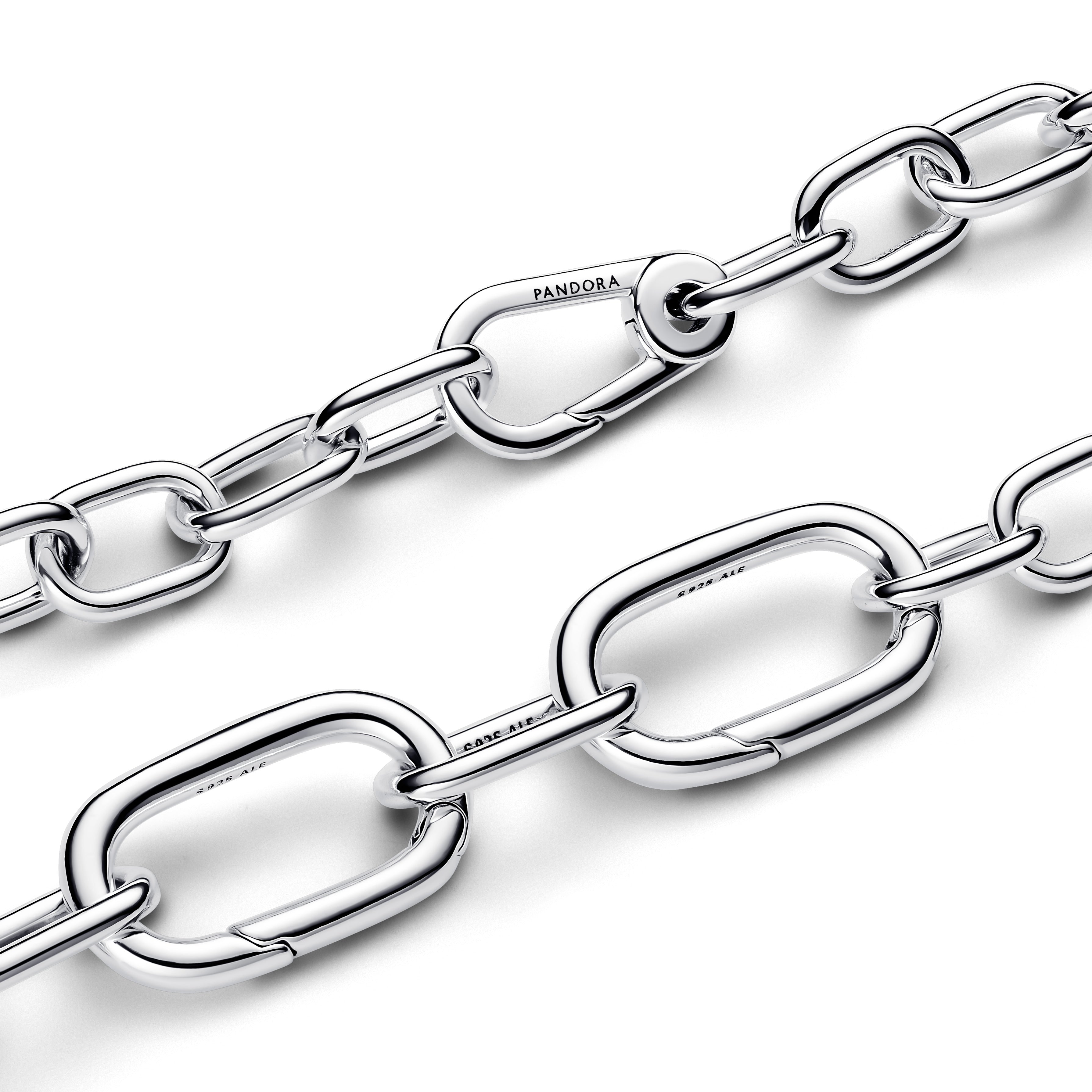 PANDORA Bold Link Chain Bracelet Sterling Silver Summer Bracelets Jewelry Gift