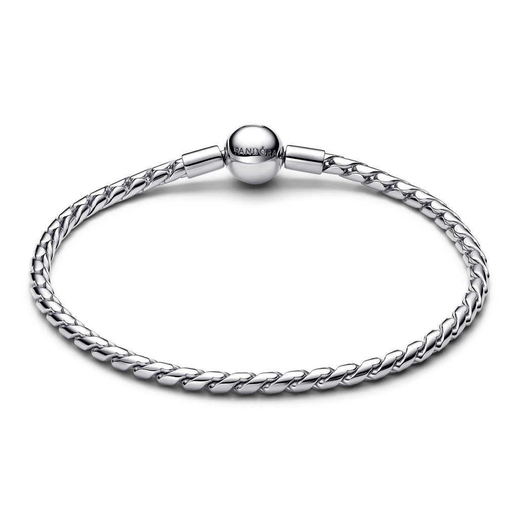 PANDORA Round Clasp Wing Chain Bracelet Sterling Silver Bracelets Jewelry Gift