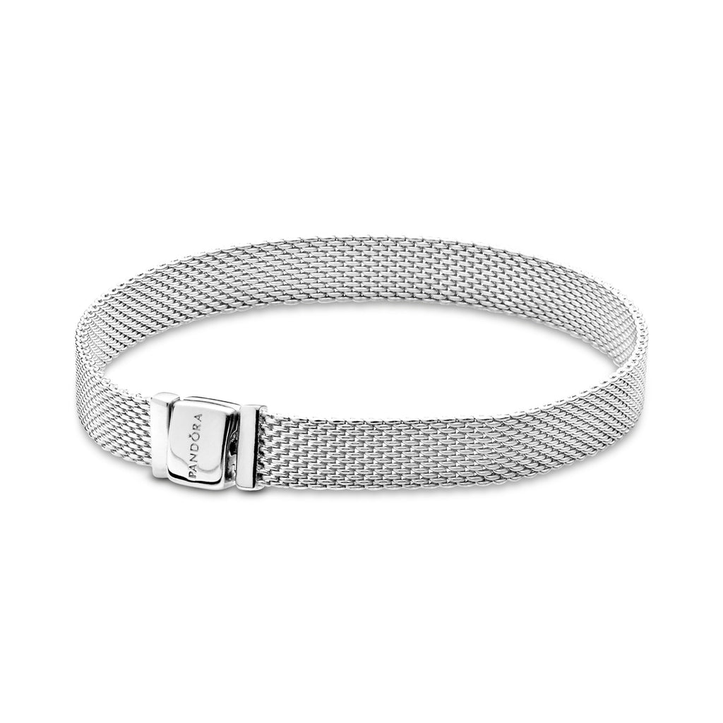 PANDORA Reflexions Mesh Bracelet Sterling Silver Bracelets Chain Bracelet Jewelry Gift