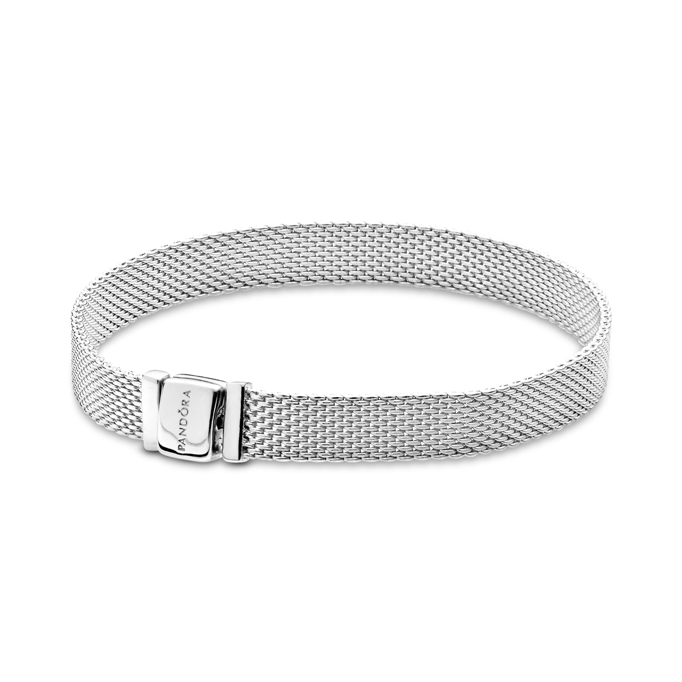 PANDORA Reflexions Mesh Bracelet Sterling Silver Bracelets Chain Bracelet Jewelry Gift