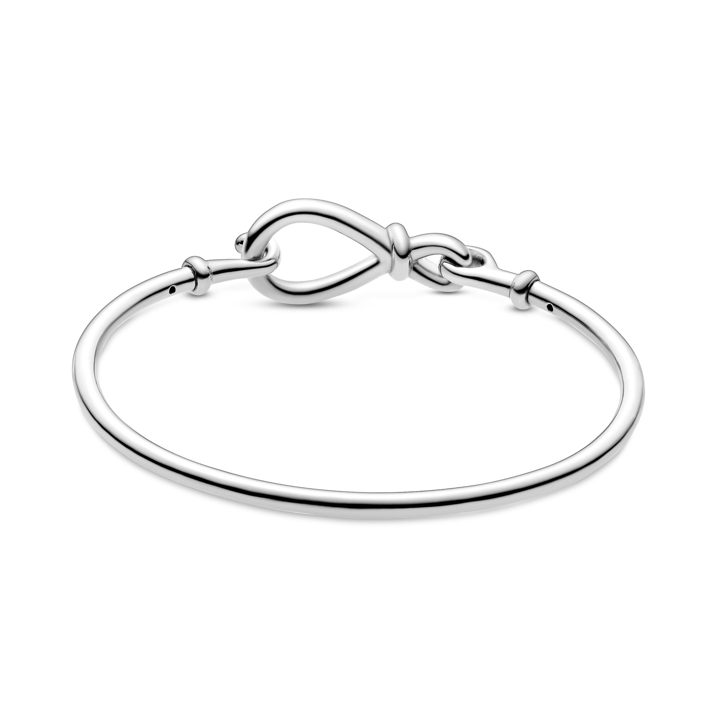PANDORA Infinity Knot Bangle Sterling Silver Bracelets Chain Bracelet Jewelry Gift