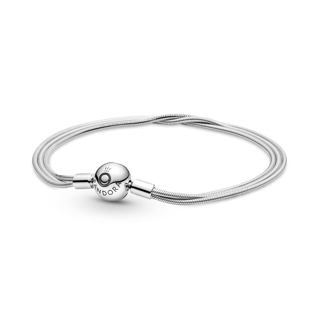 PANDORA Moments Multi Snake Sterling Silver Chain Bracelet Bracelets Jewelry Gift