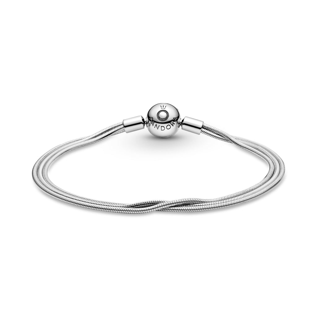 PANDORA Moments Multi Snake Sterling Silver Chain Bracelet Bracelets Jewelry Gift