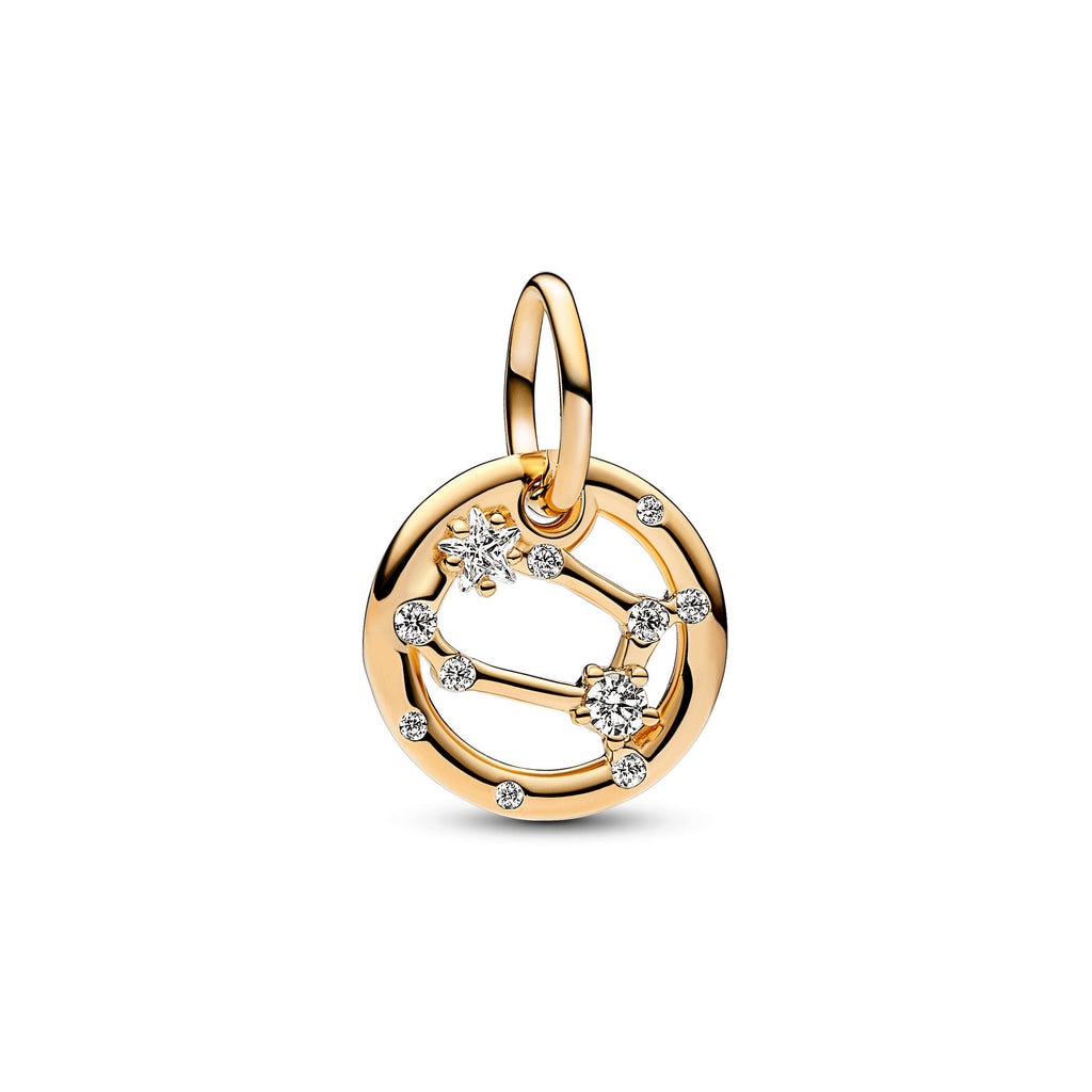 PANDORA Gemini Zodiac Dangle Charm Charms Bracelet Charm Jewelry Gift