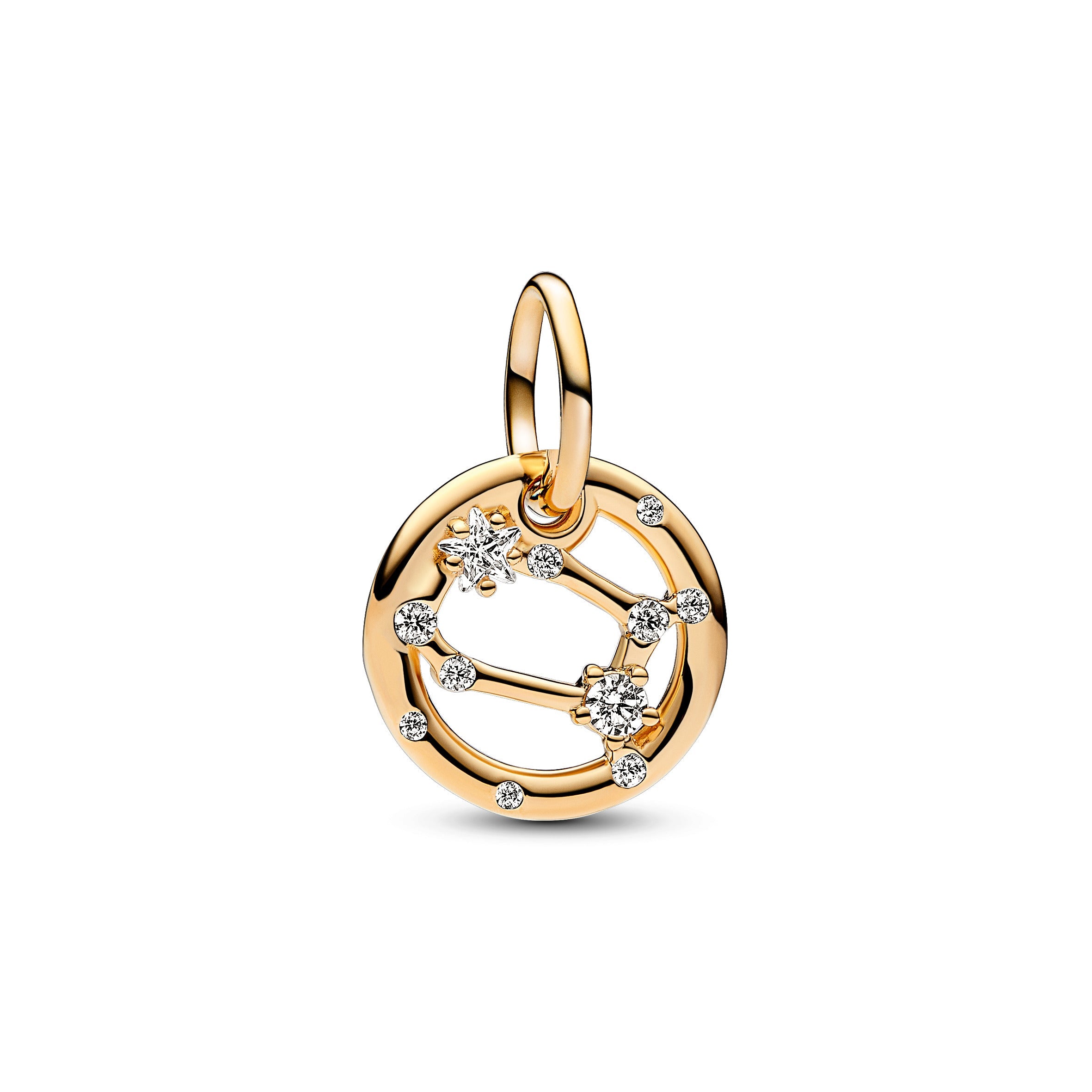 PANDORA Gemini Zodiac Dangle Charm Charms Bracelet Charm Jewelry Gift
