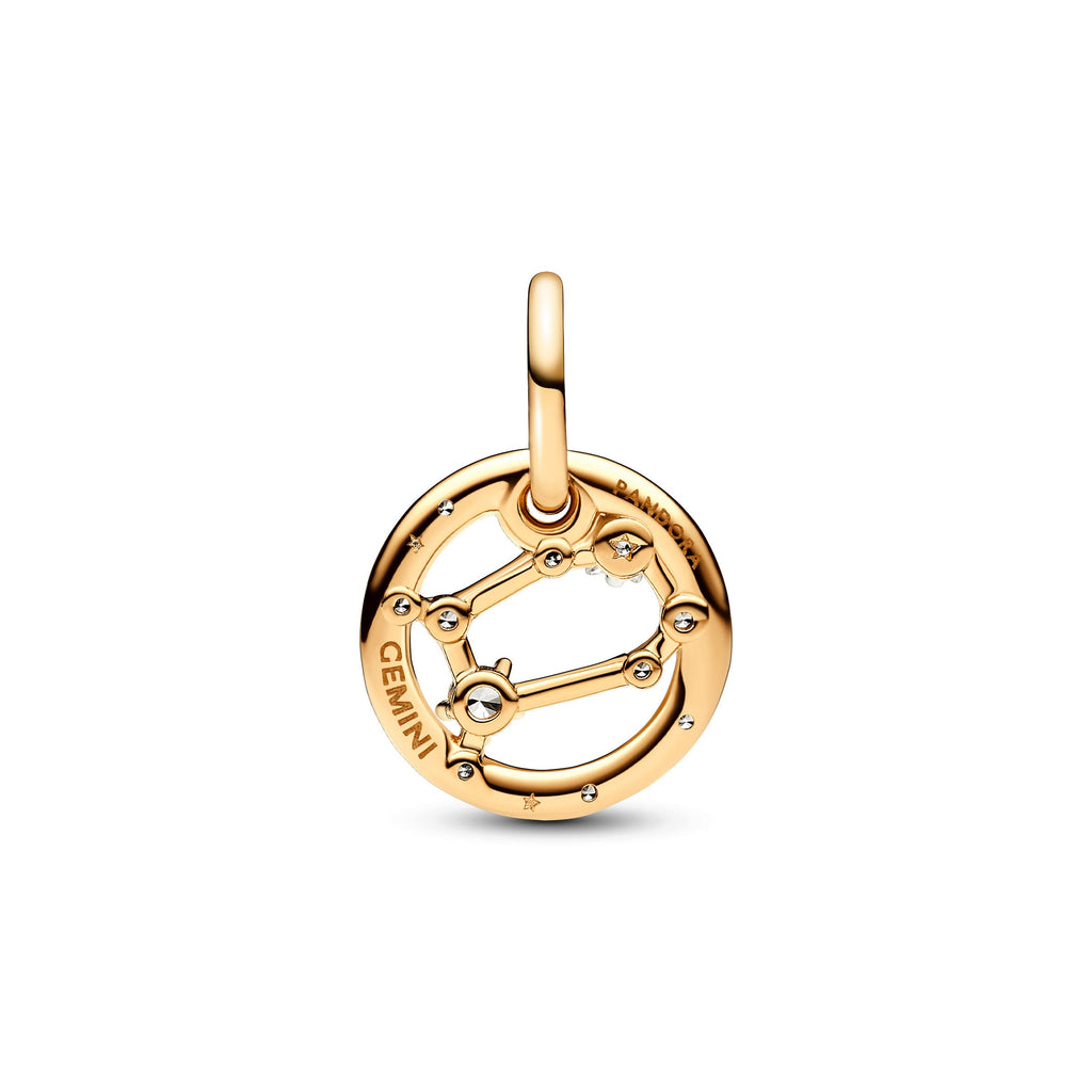 PANDORA Gemini Zodiac Dangle Charm Charms Bracelet Charm Jewelry Gift