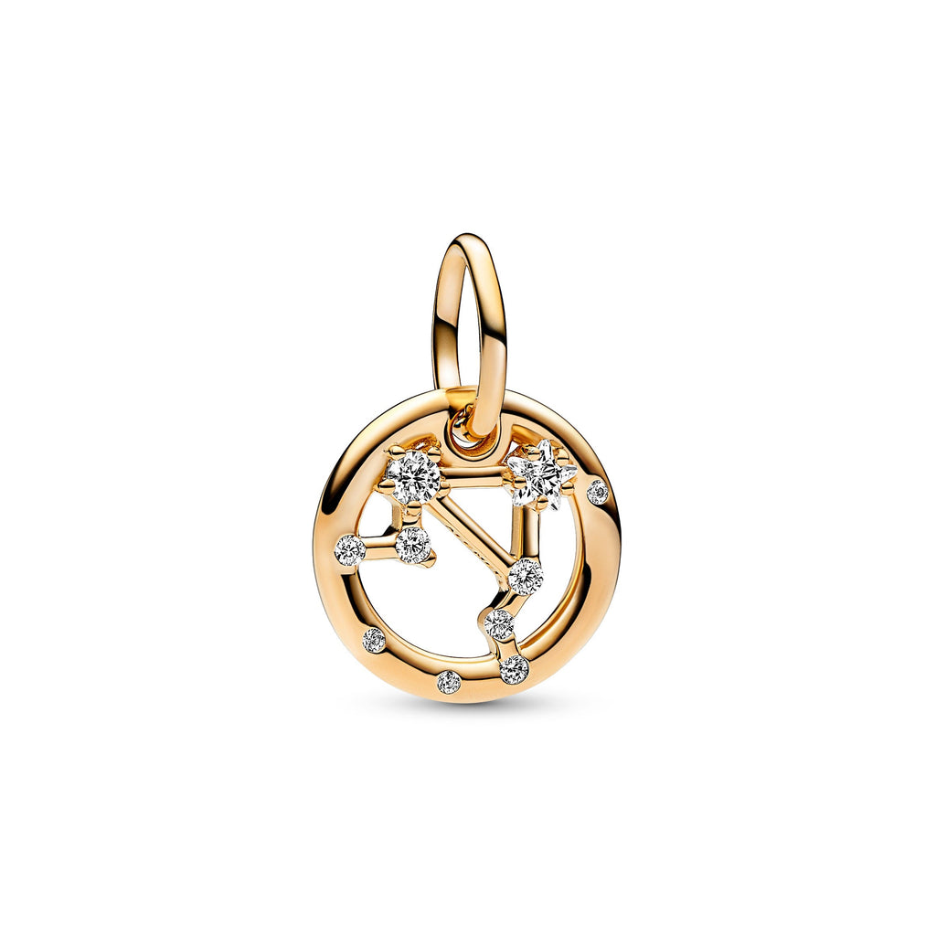 PANDORA Libra Zodiac Dangle Charm Charms Bracelet Charm Jewelry Gift
