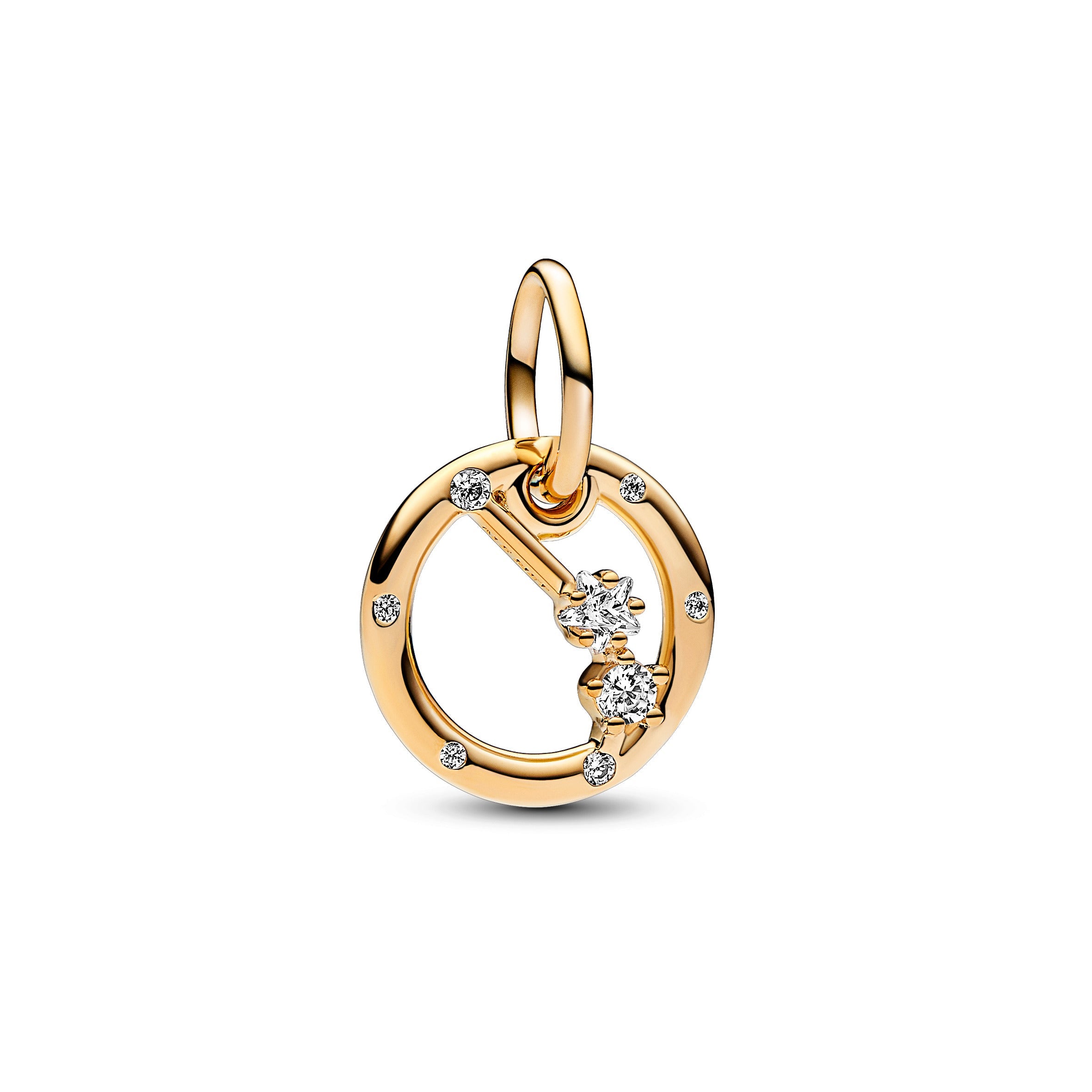 PANDORA Aries Zodiac Dangle Charm Charms Bracelet Charm Jewelry Gift