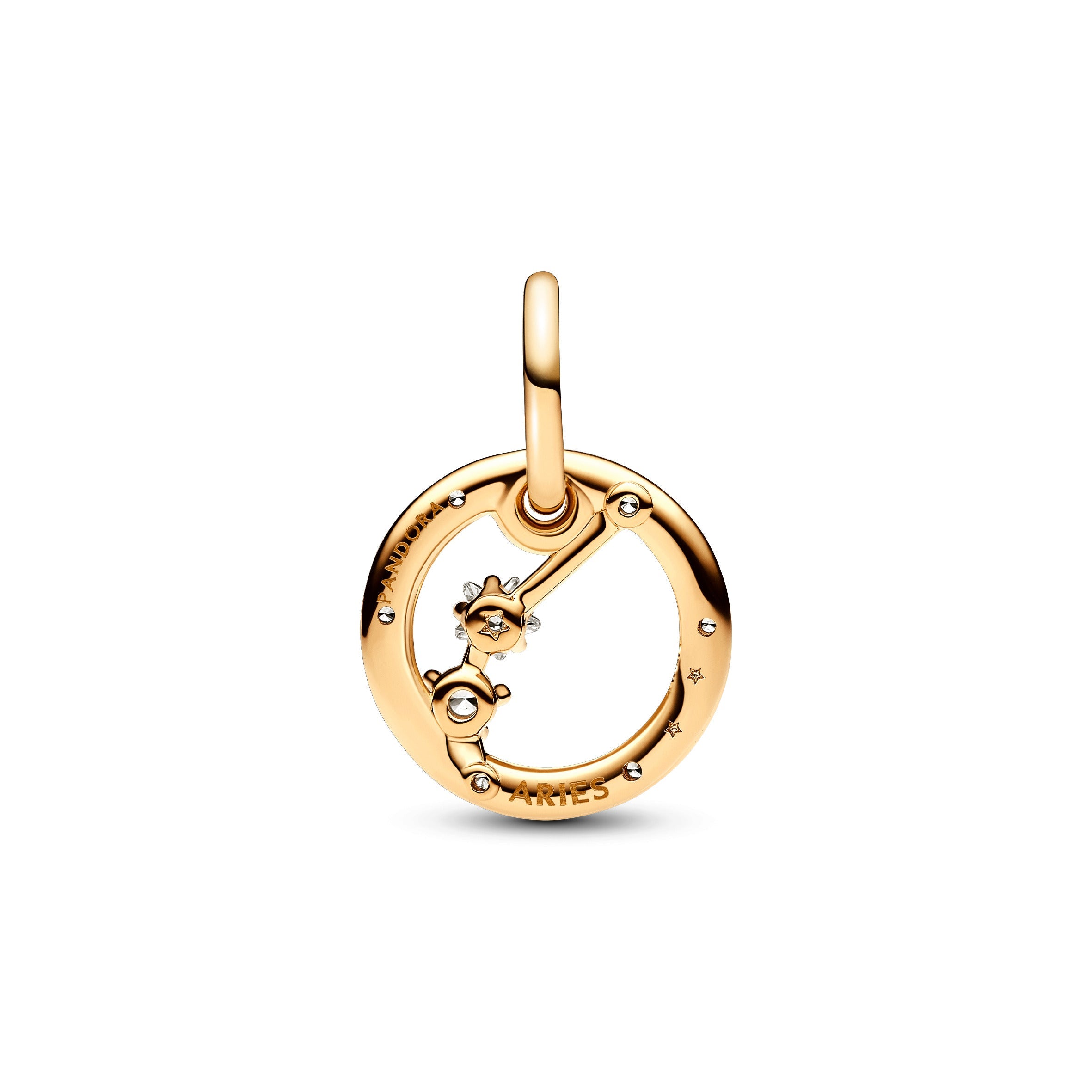 PANDORA Aries Zodiac Dangle Charm Charms Bracelet Charm Jewelry Gift