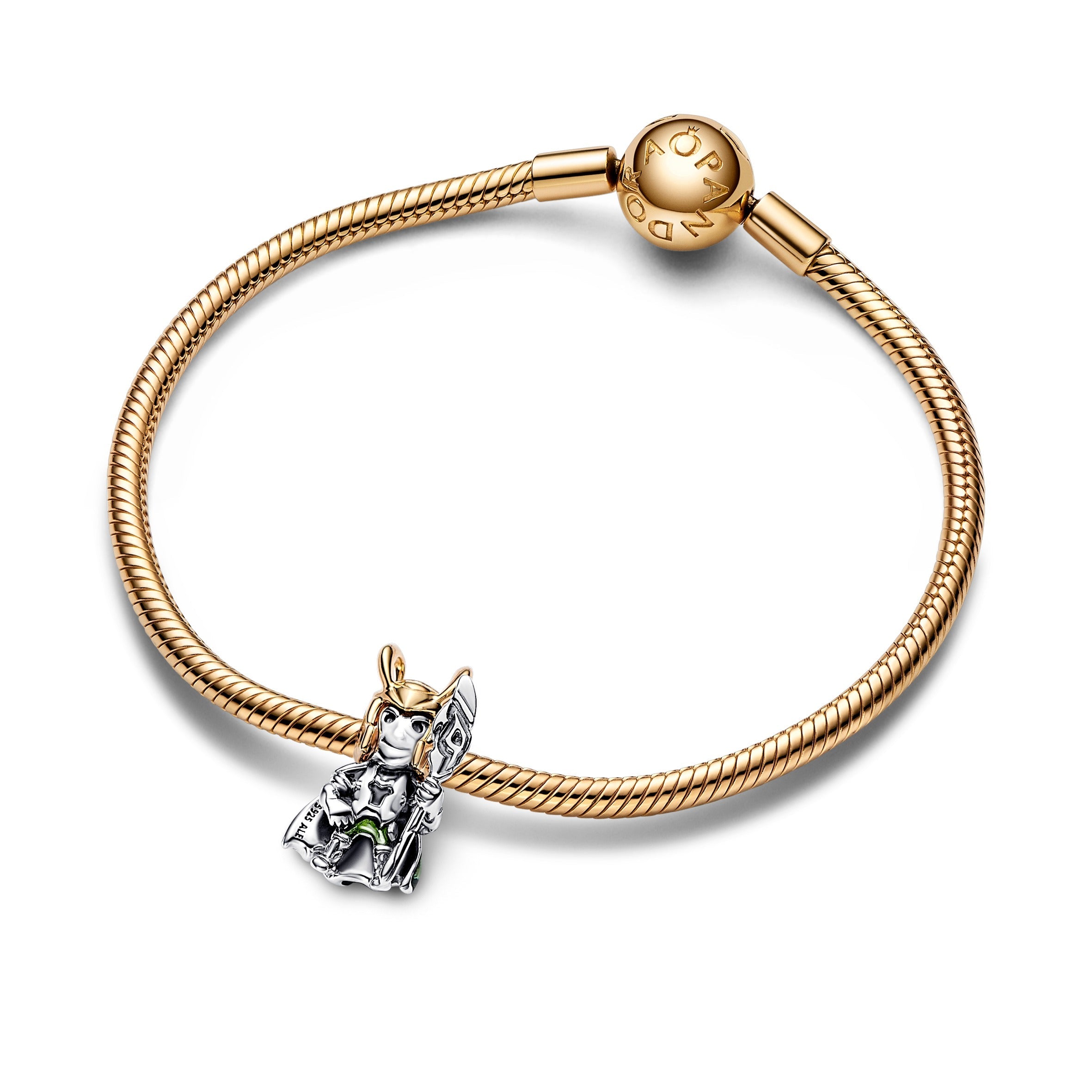 PANDORA Marvel Loki Charm Marvel X PANDORA Charms Bracelet Charm Jewelry Gift
