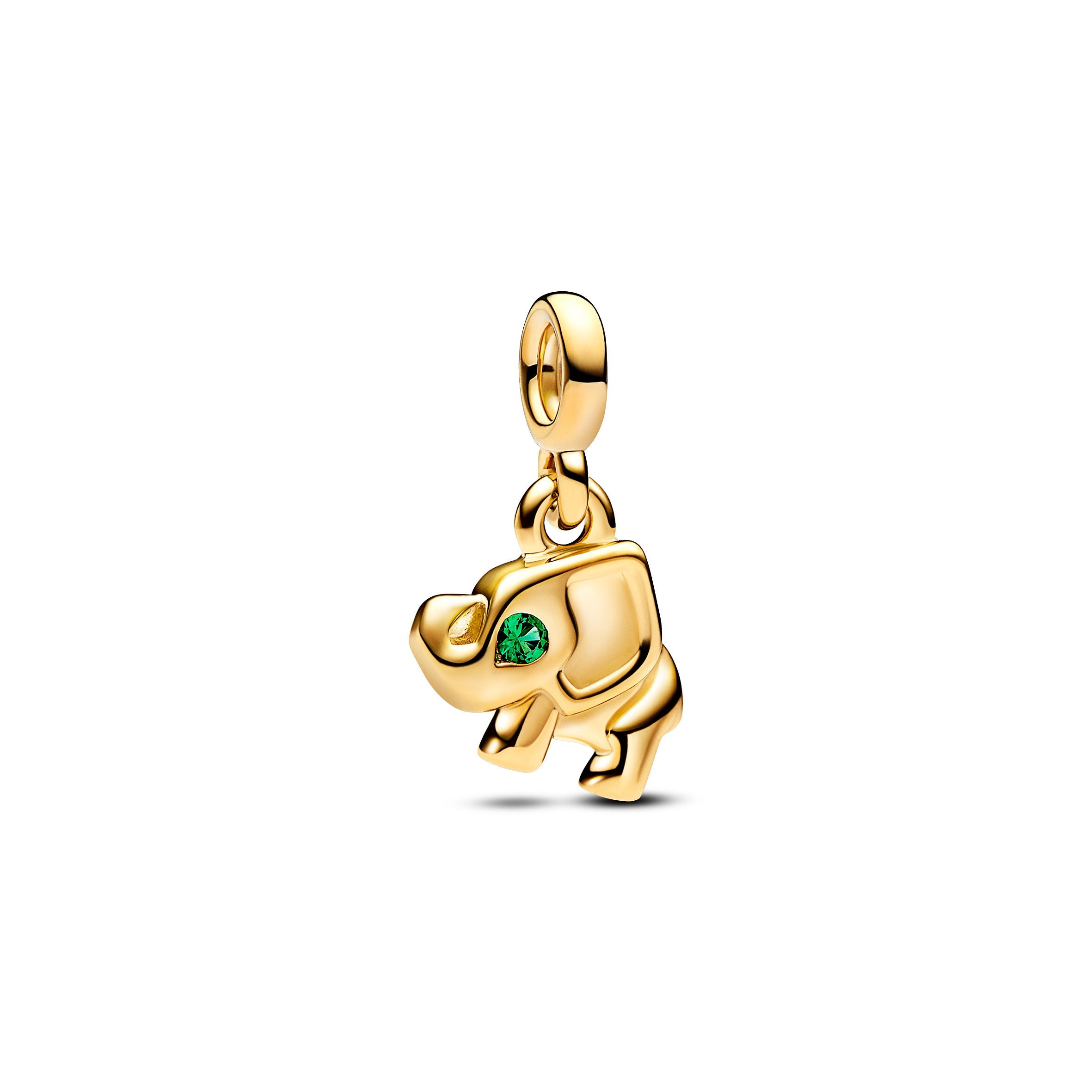 PANDORA ME Elephant Mini Dangle 14K Gold Plated Unique Metal Blend Charms Bracelet Charm Jewelry Gift