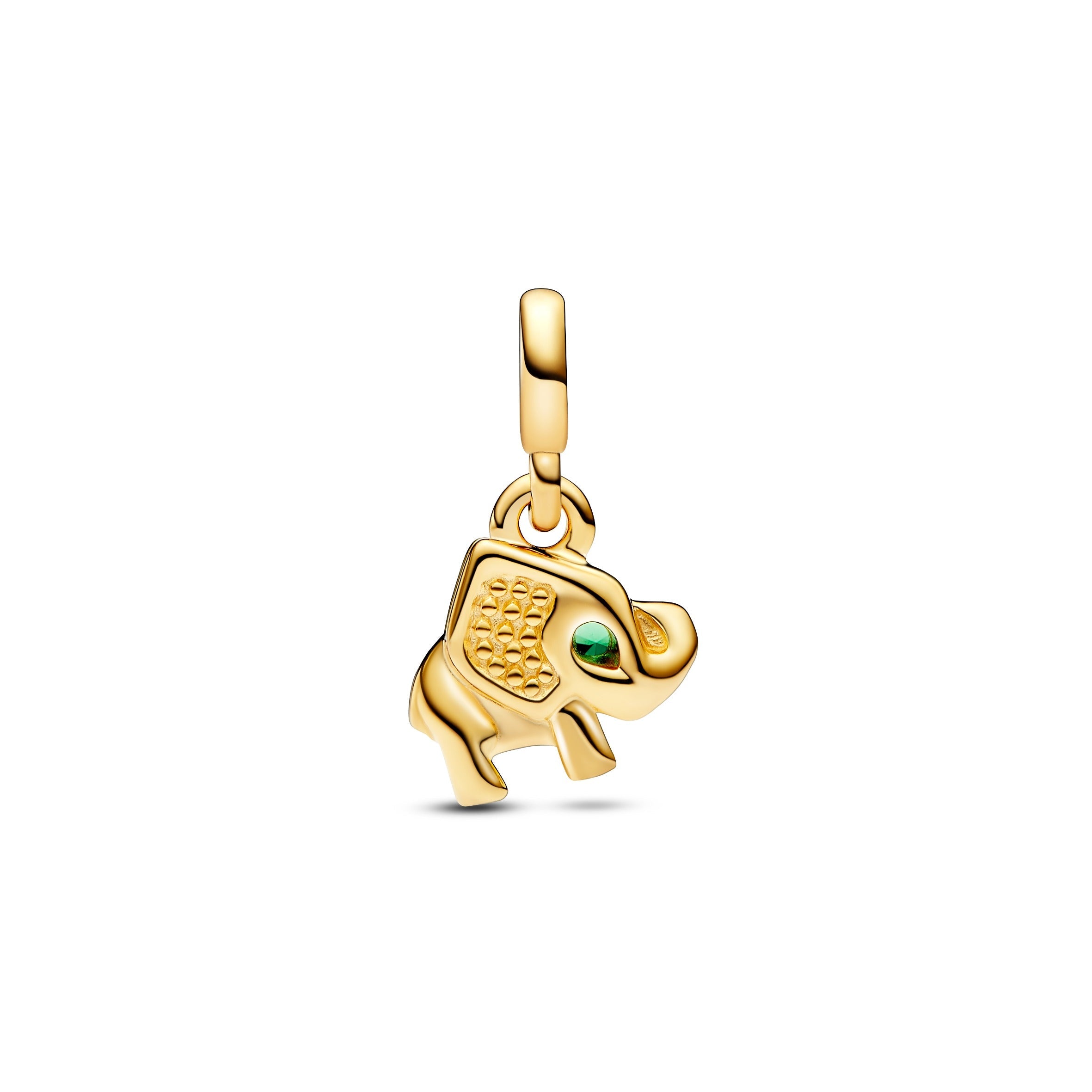 PANDORA ME Elephant Mini Dangle 14K Gold Plated Unique Metal Blend Charms Bracelet Charm Jewelry Gift