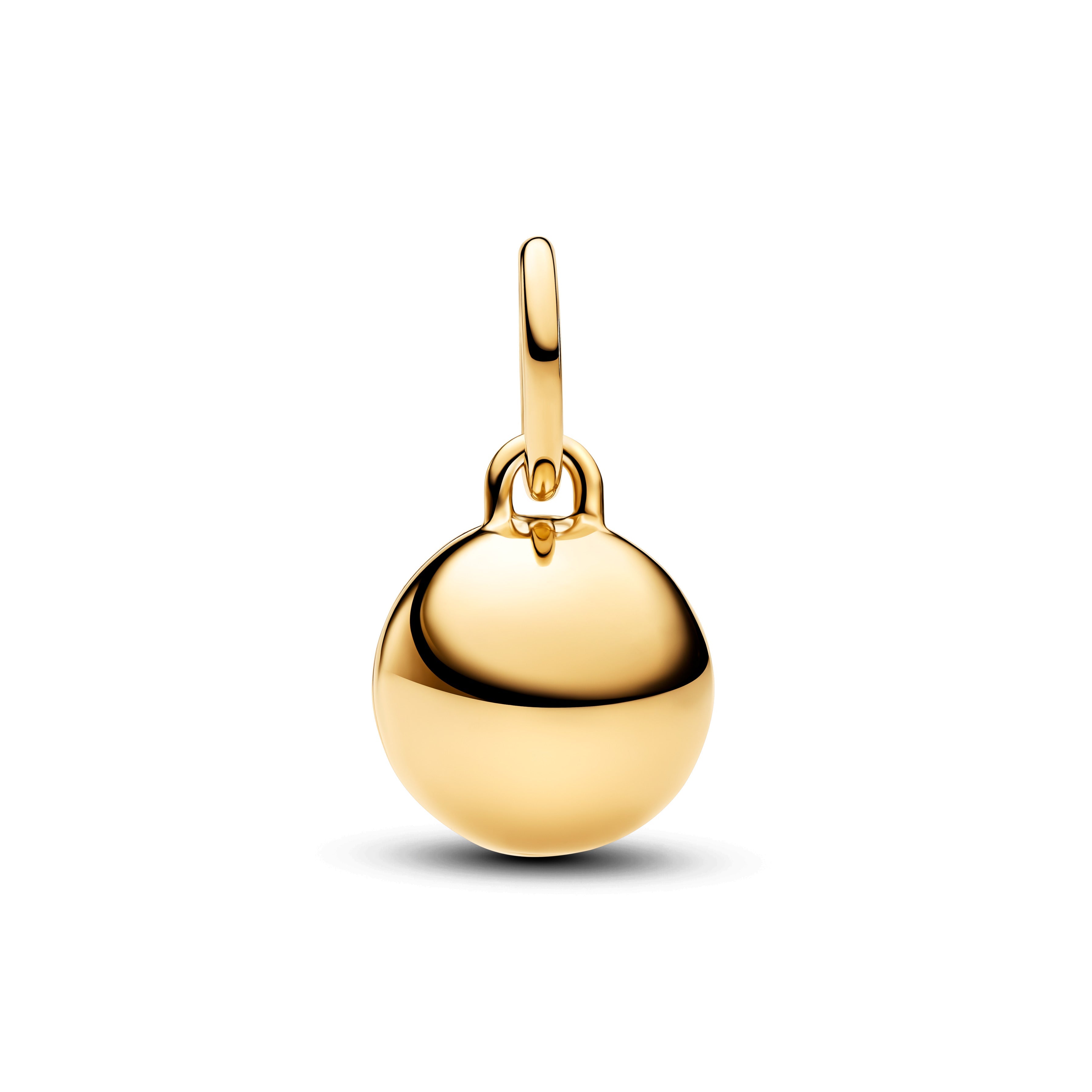 PANDORA Mom Ball Clasp Charm 14K Gold Plated Unique Metal Blend Love Charms Bracelet Charm Jewelry Gift