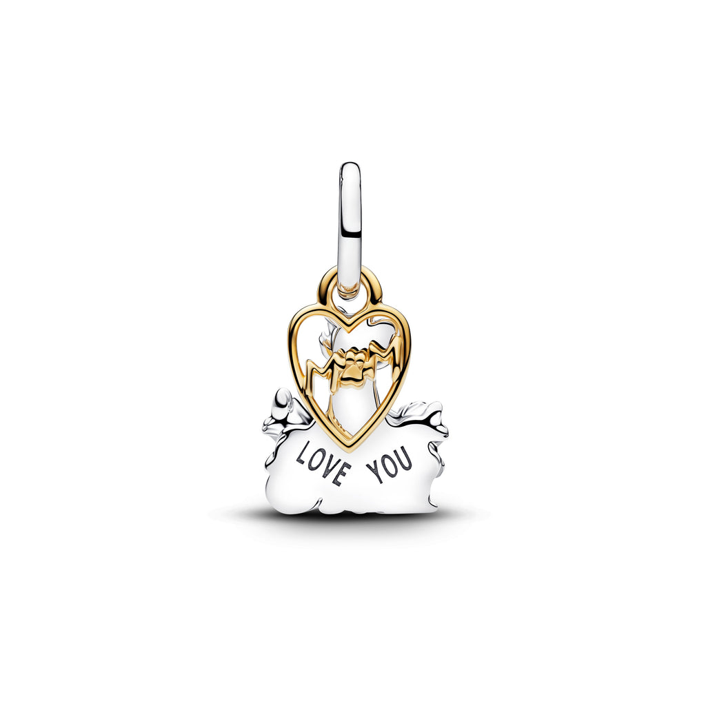 PANDORA Disney Aristocats Duchess And Kittens Dangle Charm 14K Gold Plated Unique Metal Blend Animals Charms Bracelet Charm Jewelry Gift