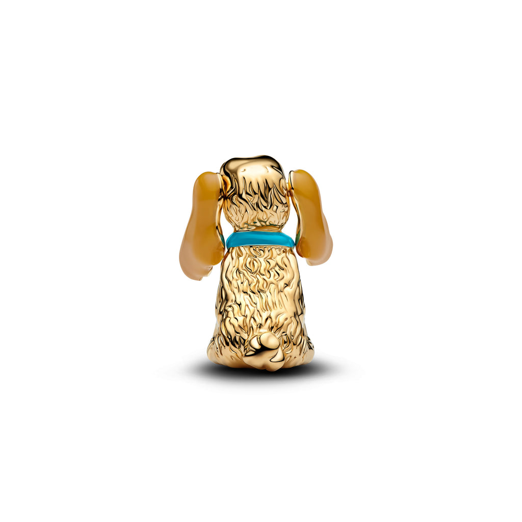PANDORA Disney Lady Charm 14K Gold Plated Unique Metal Blend Animals Charms Bracelet Charm Jewelry Gift