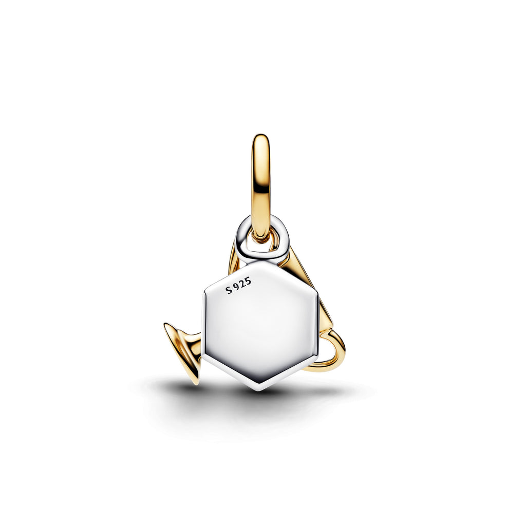 PANDORA Engravable Trophy Double Dangle Charm 14K Gold Plated Unique Metal Blend Sports Charms Bracelet Charm Jewelry Gift