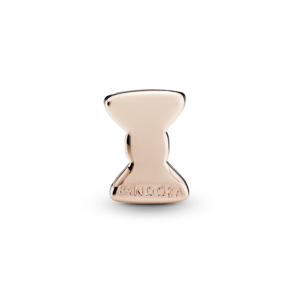 PANDORA Classic Bow Clip Charm 14K Rose Gold Plated Unique Metal Blend Charms Bracelet Charm Jewelry Gift
