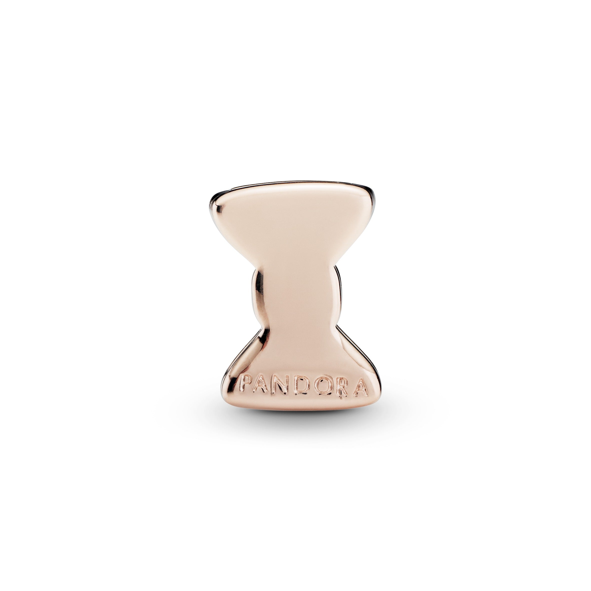 PANDORA Classic Bow Clip Charm 14K Rose Gold Plated Unique Metal Blend Charms Bracelet Charm Jewelry Gift