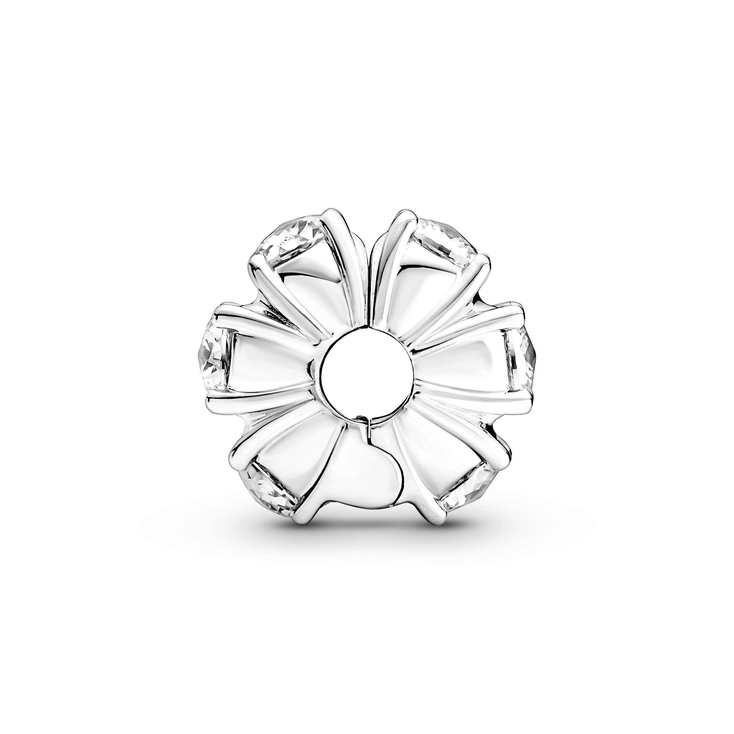PANDORA Long Pronged Sparkling Clip Charm Cubic Zirconia Weddings Charms Bracelet Charm Jewelry Gift