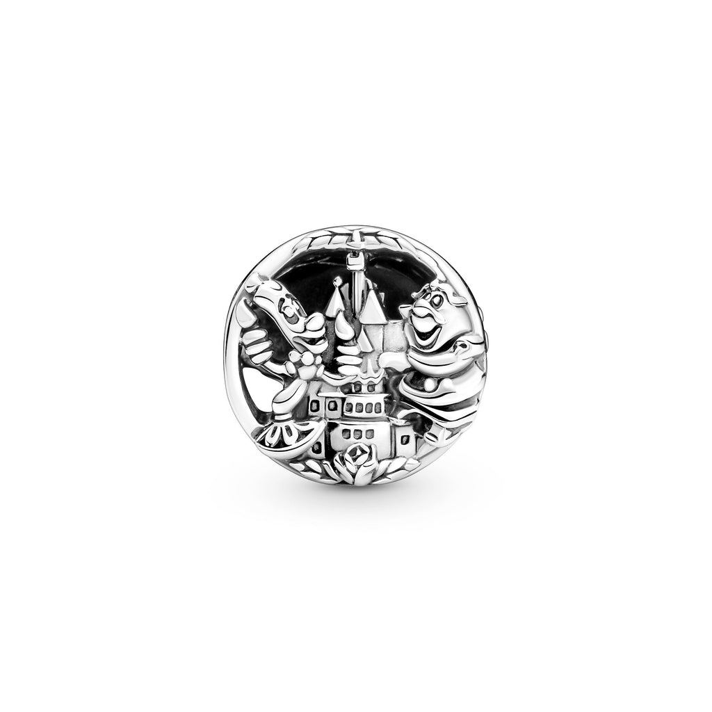 PANDORA Disney Beauty And The Beast Belle And Friends Charm Sterling Silver Charms Bracelet Charm Jewelry Gift