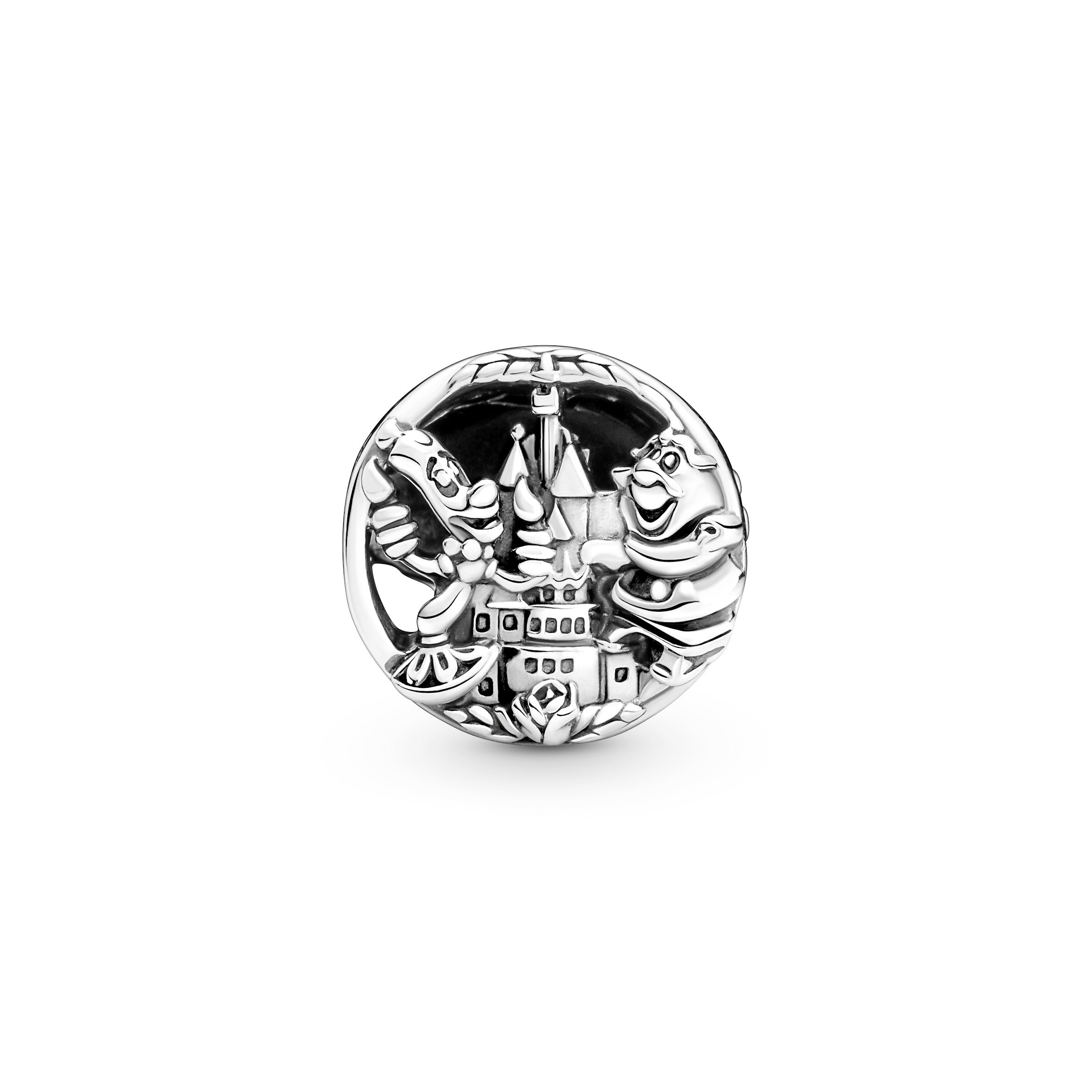 PANDORA Disney Beauty And The Beast Belle And Friends Charm Sterling Silver Charms Bracelet Charm Jewelry Gift