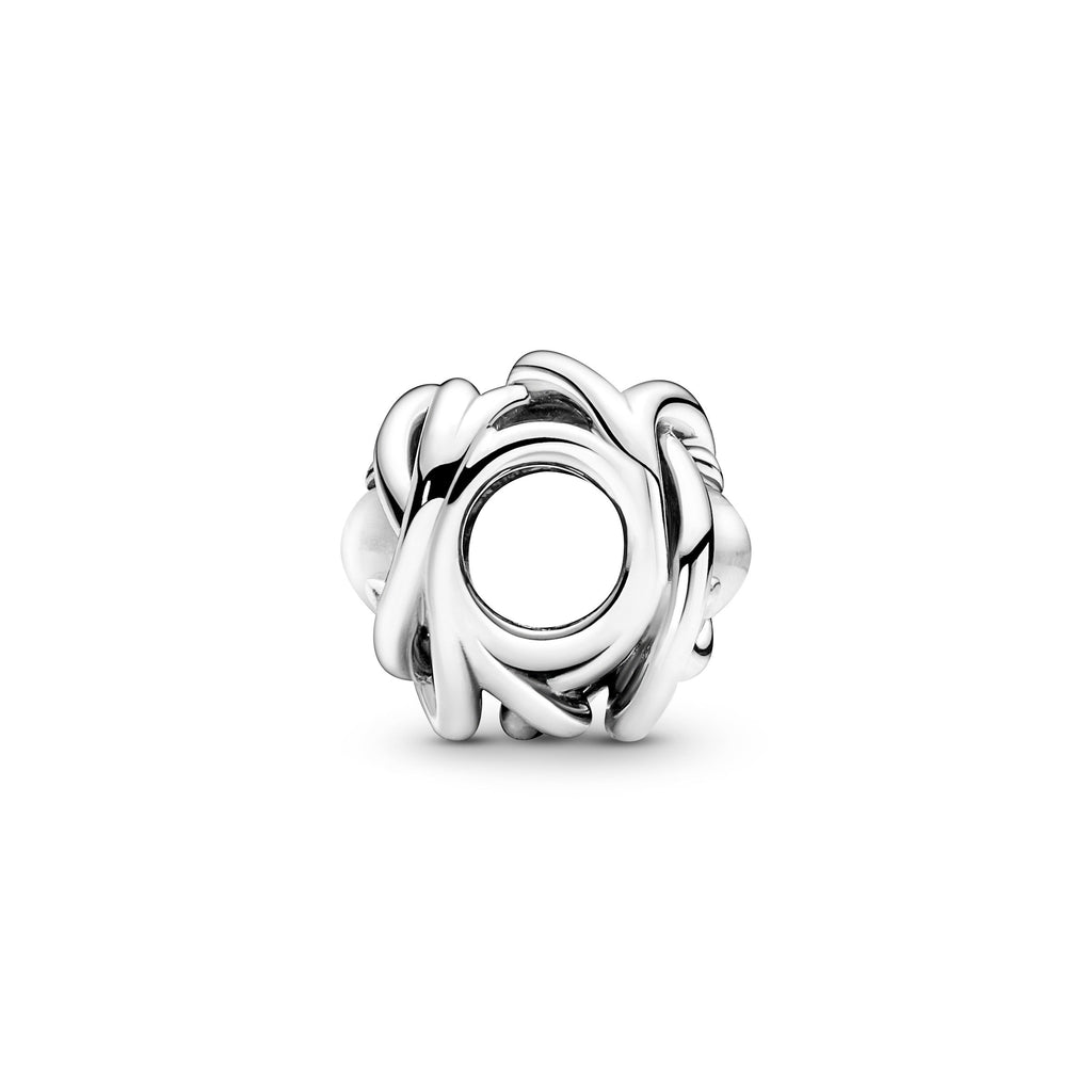 PANDORA Clear Eternity Circle Charm Sterling Silver Birthdays Charms Bracelet Charm Jewelry Gift