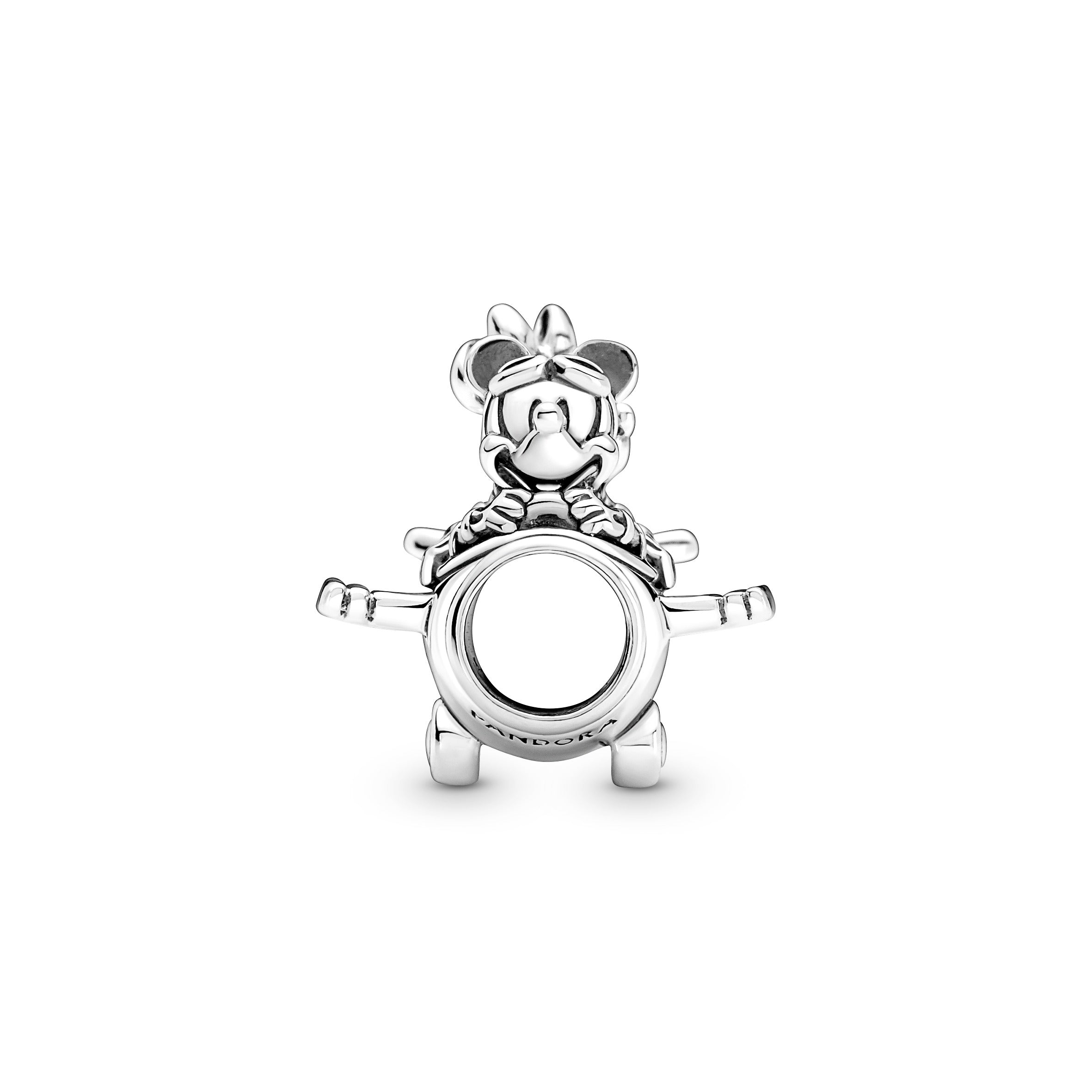PANDORA Disney Mickey Mouse And Minnie Mouse Airplane Charm Sterling Silver Charms Bracelet Charm Jewelry Gift