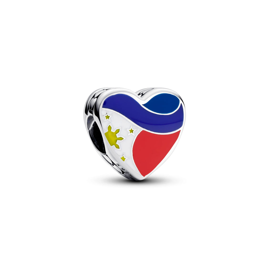 PANDORA Philippine Colors Charm Enamel Travel Charms Bracelet Charm Jewelry Gift