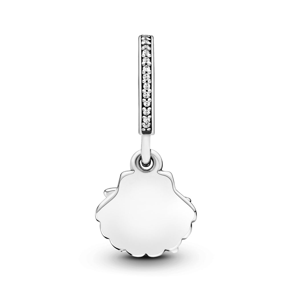 PANDORA Starfish And Sea Shell Dangle Charm Cubic Zirconia Silver Charms Bracelet Charm Jewelry Gift