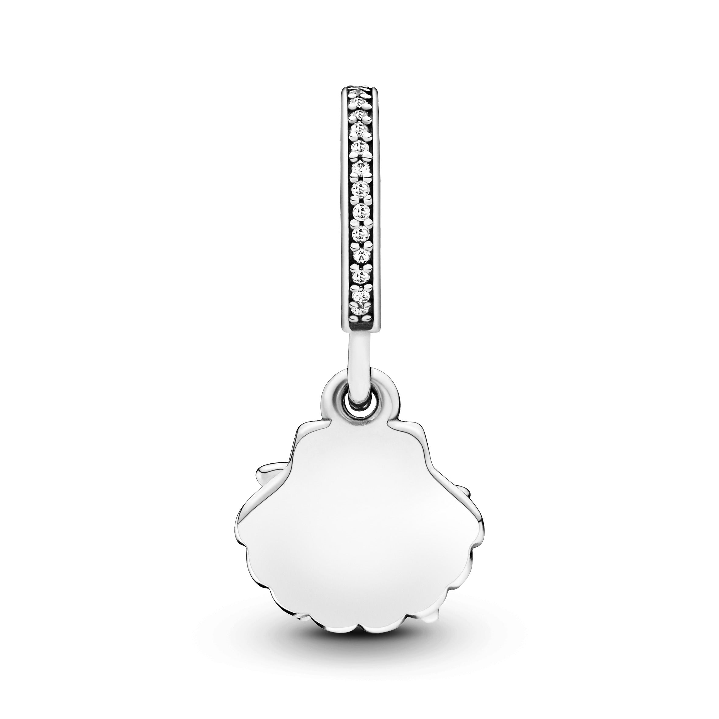 PANDORA Starfish And Sea Shell Dangle Charm Cubic Zirconia Silver Charms Bracelet Charm Jewelry Gift