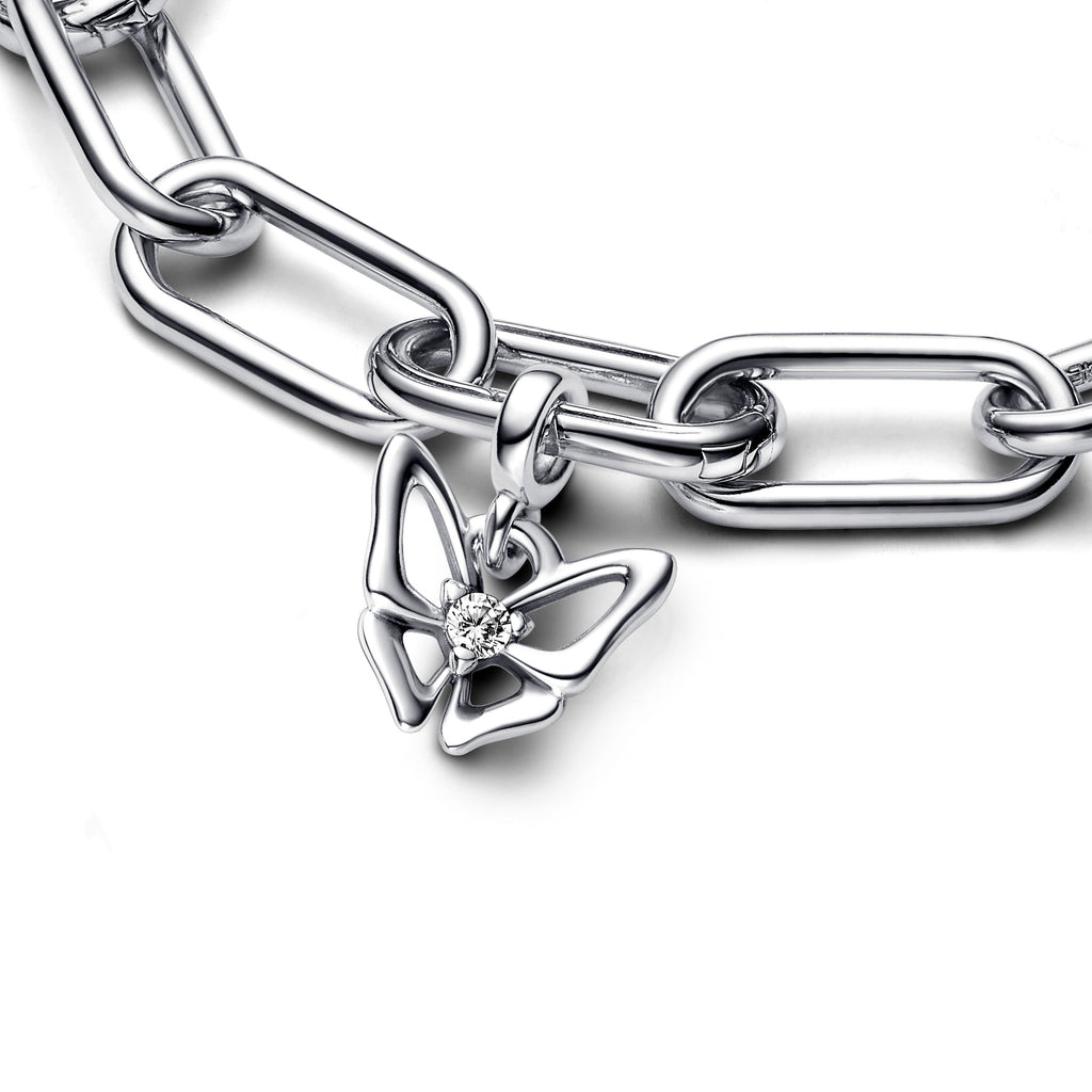 PANDORA ME Butterfly Mini Dangle Sterling Silver Charms Bracelet Charm Jewelry Gift