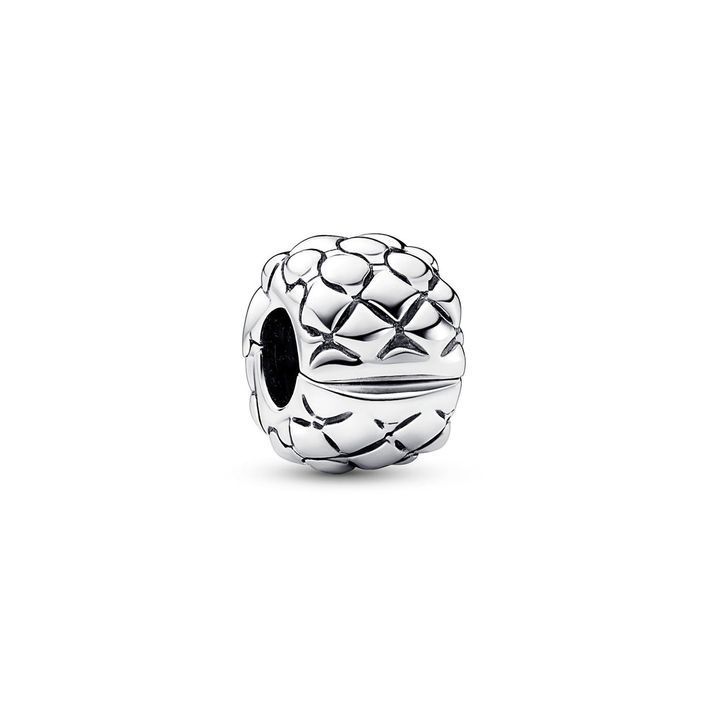 PANDORA Studded Clip Charm Sterling Silver Charms Bracelet Charm Jewelry Gift
