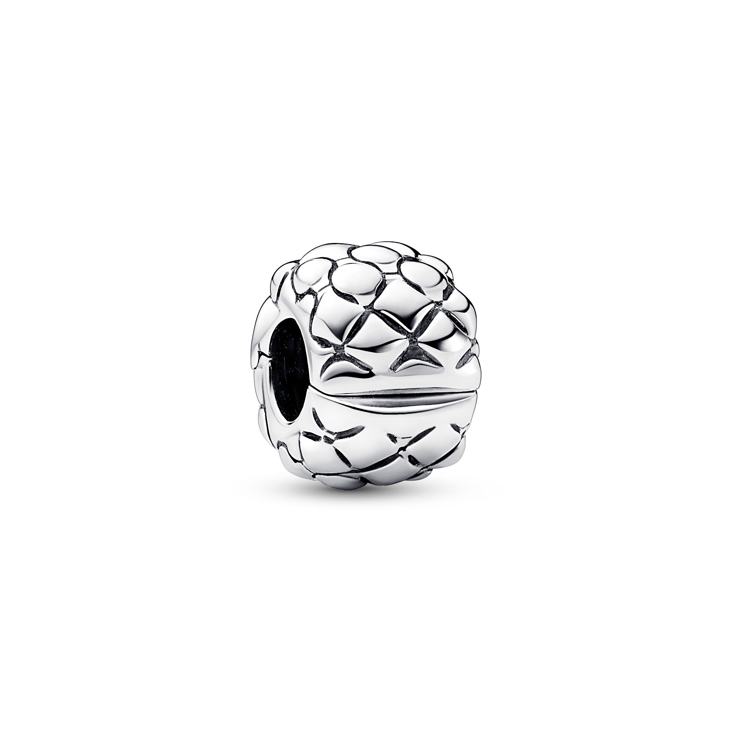 PANDORA Studded Clip Charm Sterling Silver Charms Bracelet Charm Jewelry Gift