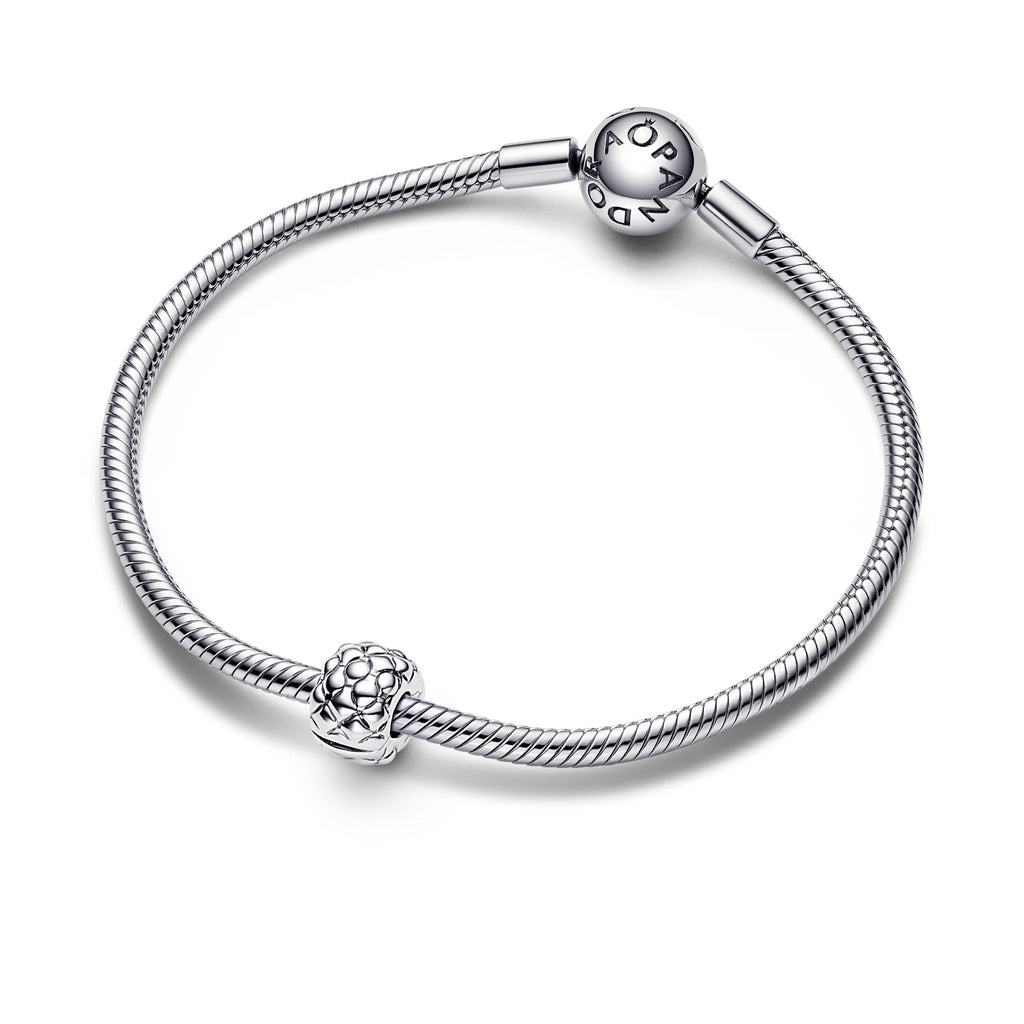 PANDORA Studded Clip Charm Sterling Silver Charms Bracelet Charm Jewelry Gift