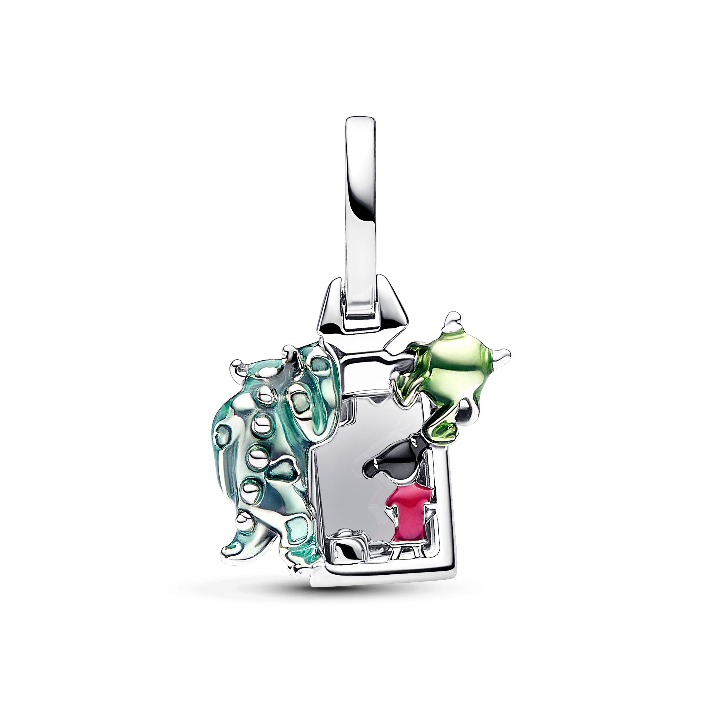 PANDORA Disney Pixar Monsters Inc Door Dangle Charm Cubic Zirconia Disney X PANDORA Charms Bracelet Charm Jewelry Gift