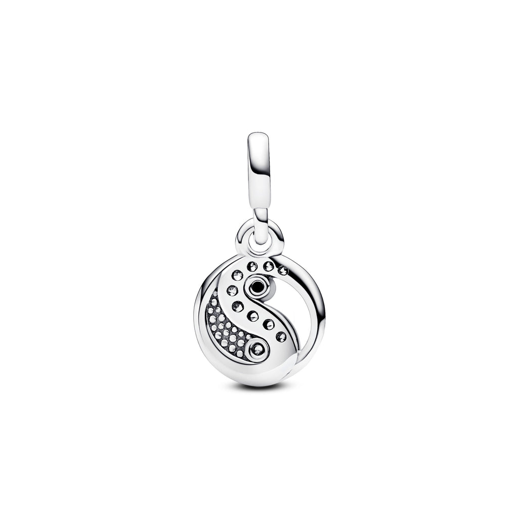 PANDORA ME Sparkling Yin And Yang Mini Dangle Cubic Zirconia Charms Bracelet Charm Jewelry Gift