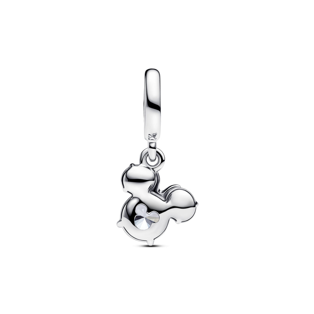 PANDORA Disney Minnie Mouse Silhouette Dangle Charm Cubic Zirconia Red Disney X PANDORA Charms Bracelet Charm Jewelry Gift