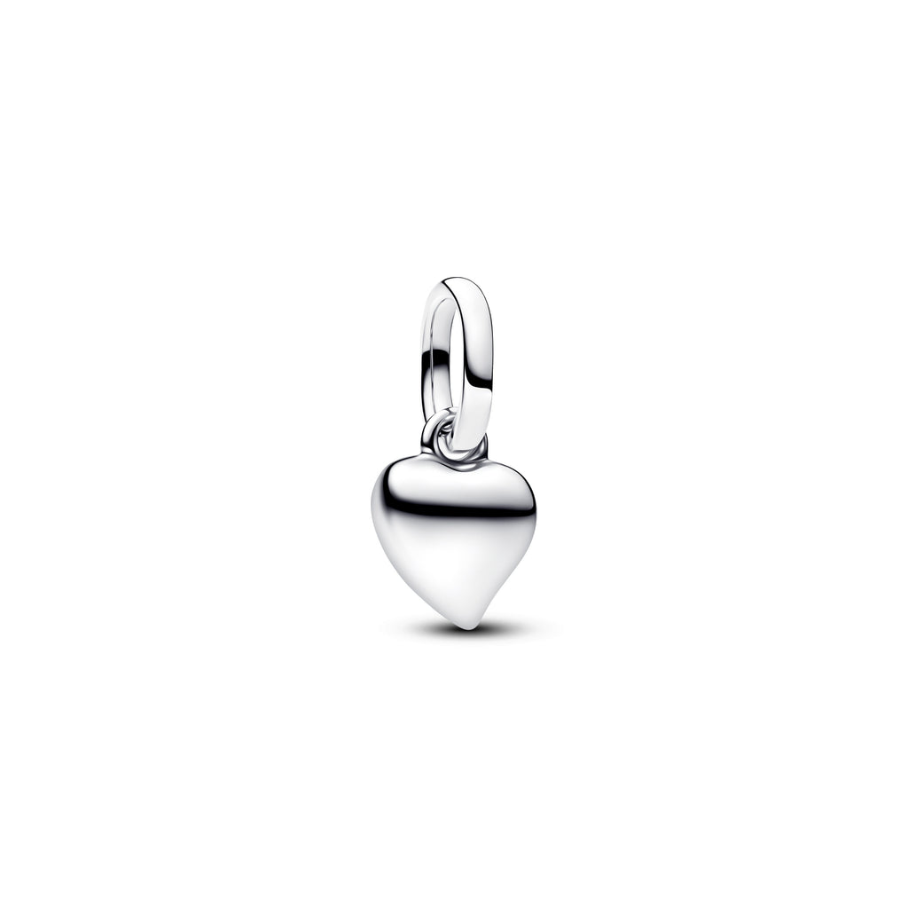 PANDORA Heart Mini Dangle Charm Sterling Silver Charms Bracelet Charm Jewelry Gift