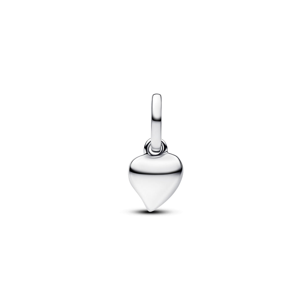 PANDORA Heart Mini Dangle Charm Sterling Silver Charms Bracelet Charm Jewelry Gift