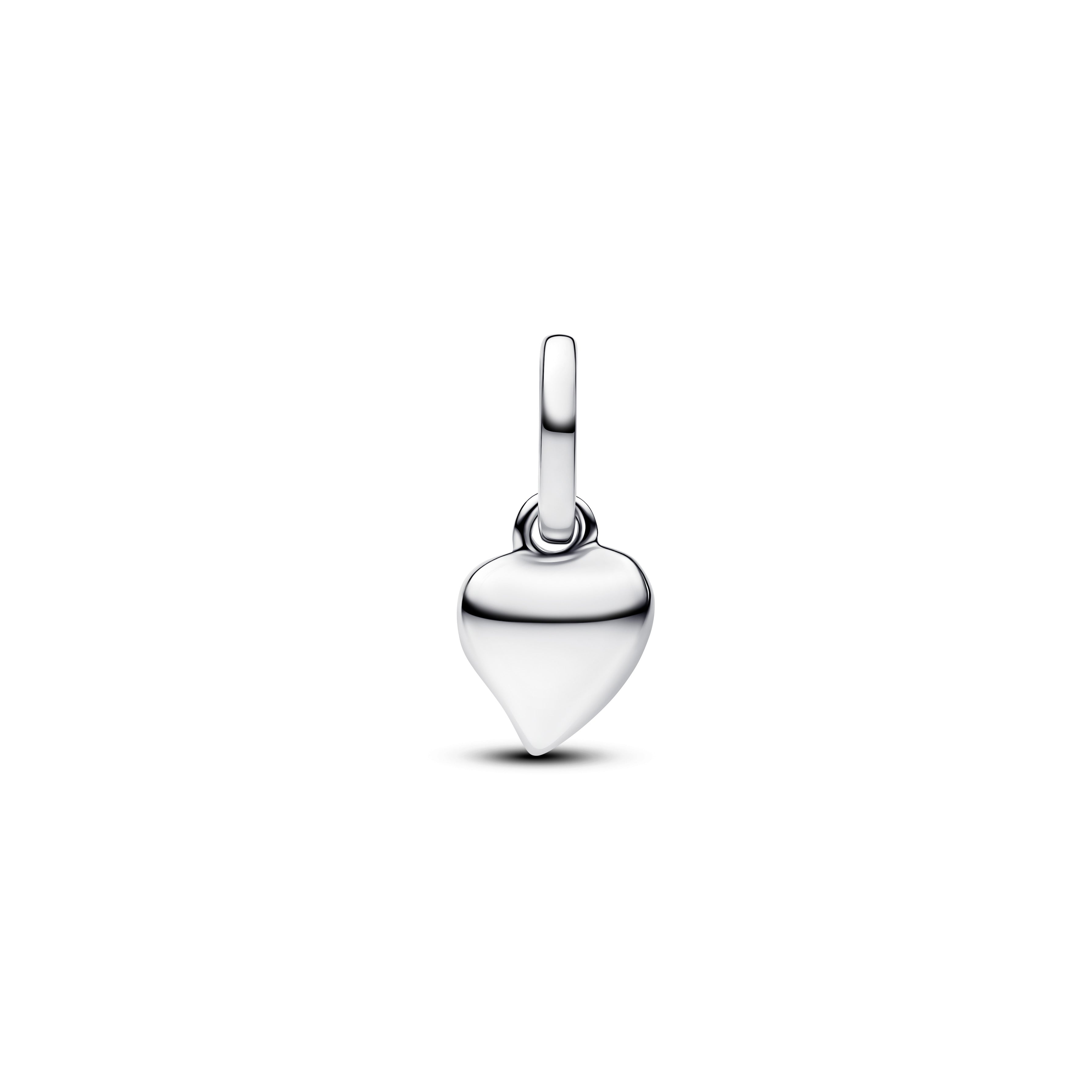 PANDORA Heart Mini Dangle Charm Sterling Silver Charms Bracelet Charm Jewelry Gift