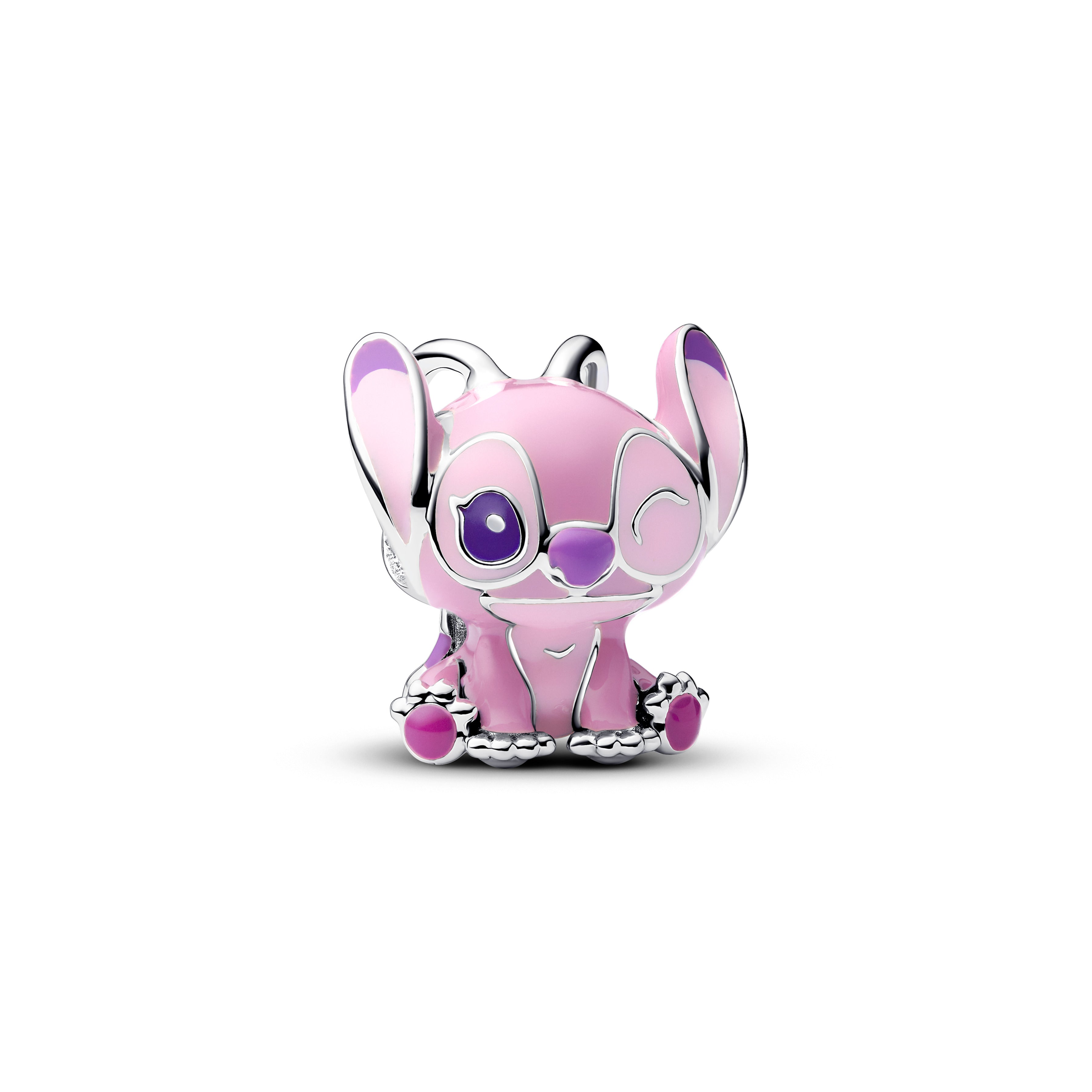 PANDORA Disney Lilo And Stitch Angel Charm Enamel Disney X PANDORA Charms Bracelet Charm Jewelry Gift
