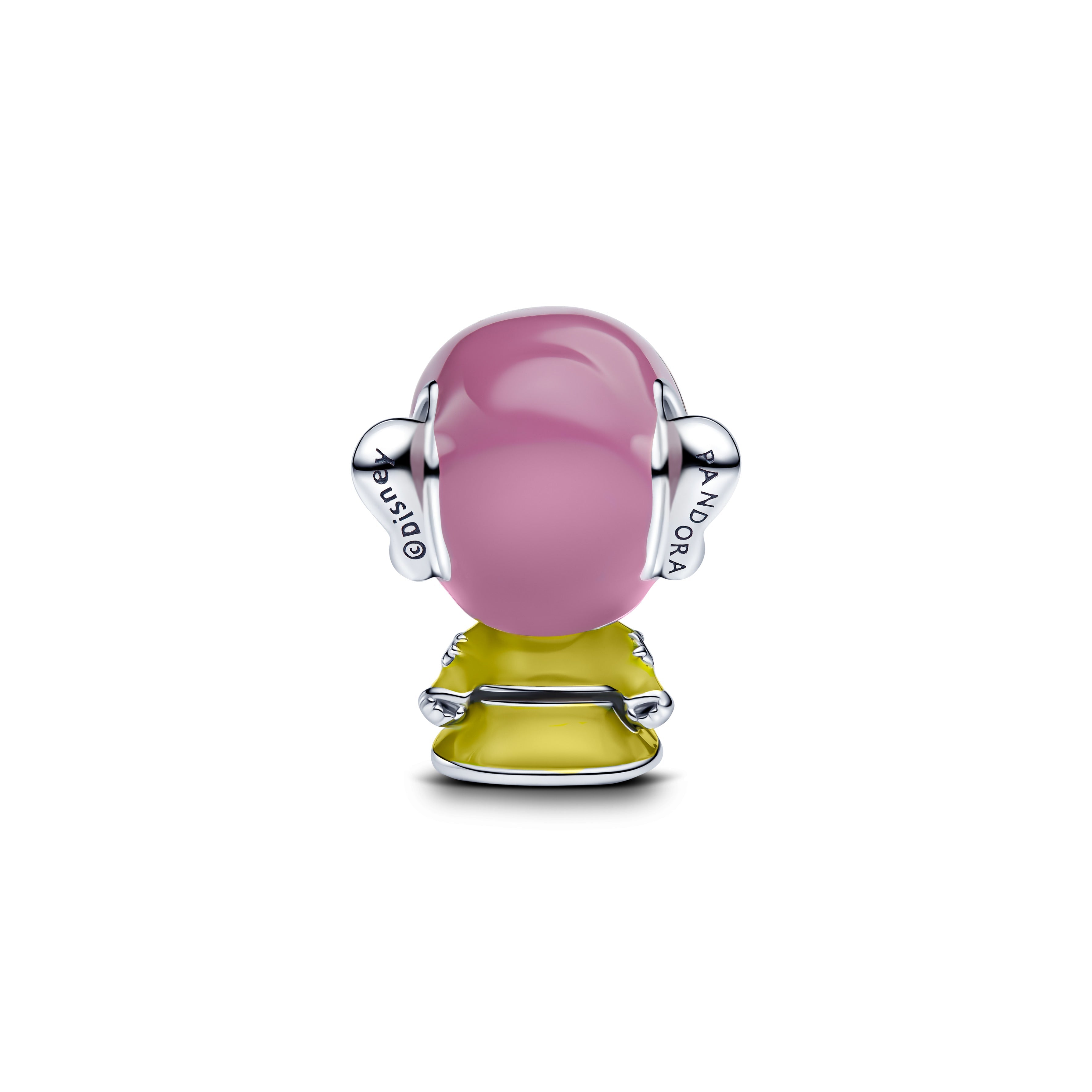PANDORA Disney Snow White Dopey Charm Enamel Black Disney X PANDORA Charms Bracelet Charm Jewelry Gift