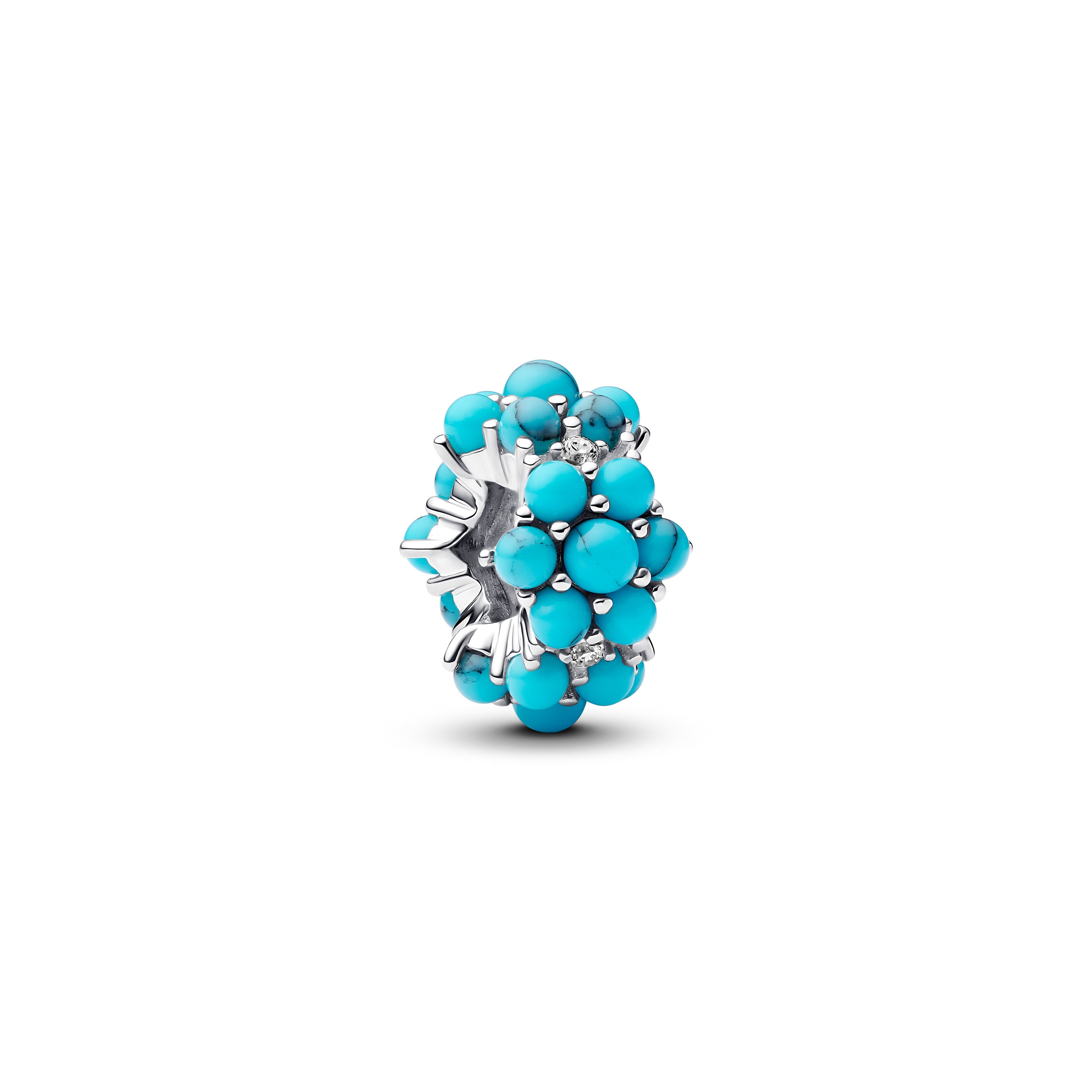PANDORA Turquoise-colored Ocean Charm Cubic Zirconia Summer Charms Bracelet Charm Jewelry Gift