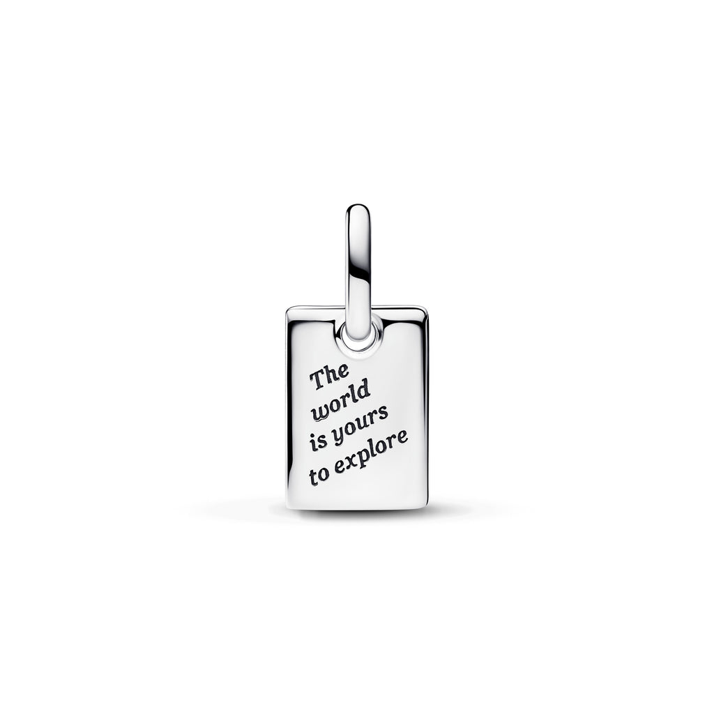 PANDORA Travel Dangle Charm Lab Created Opal Charms Bracelet Charm Jewelry Gift