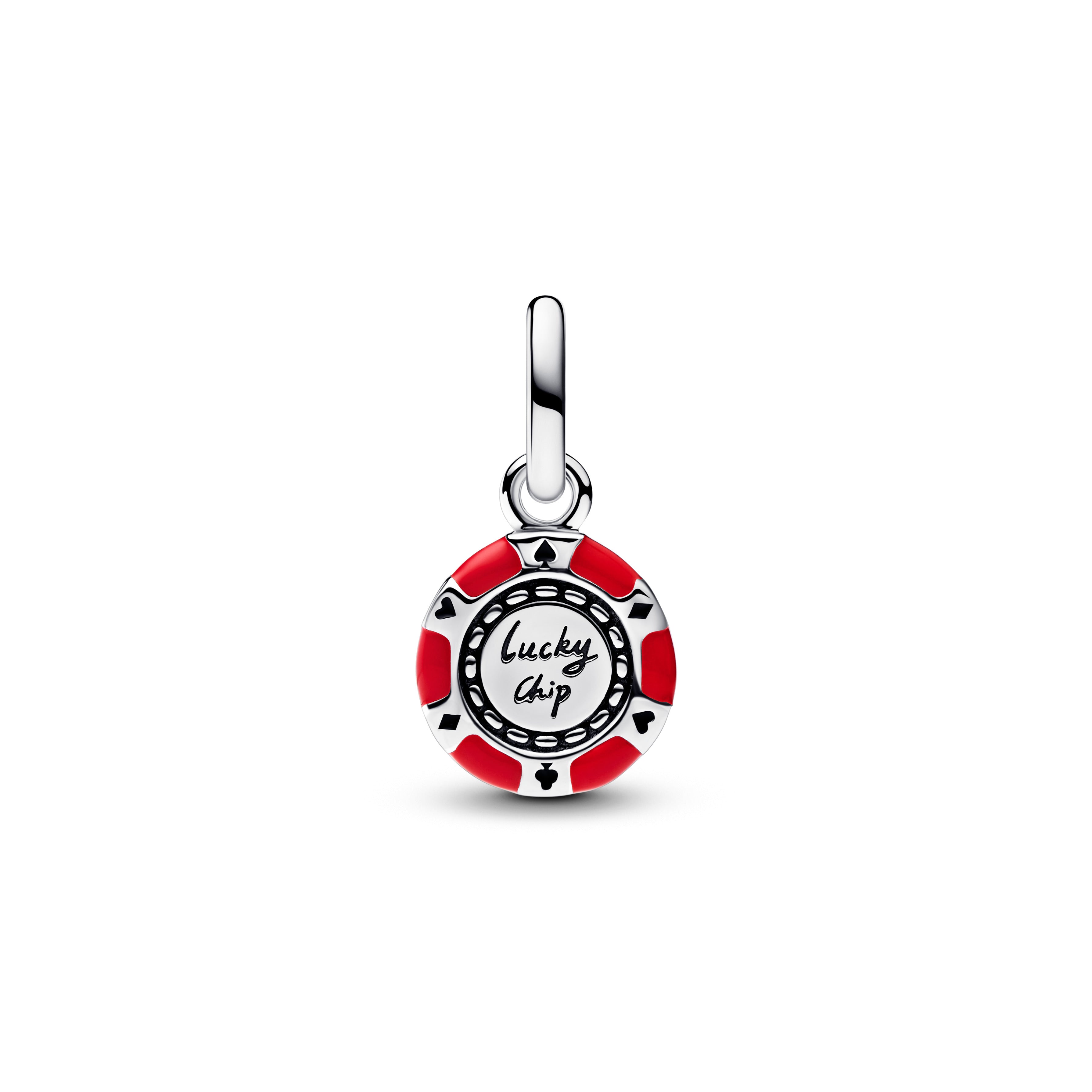 PANDORA Lucky Chip Dangle Charm Cubic Zirconia Symbols Charms Bracelet Charm Jewelry Gift
