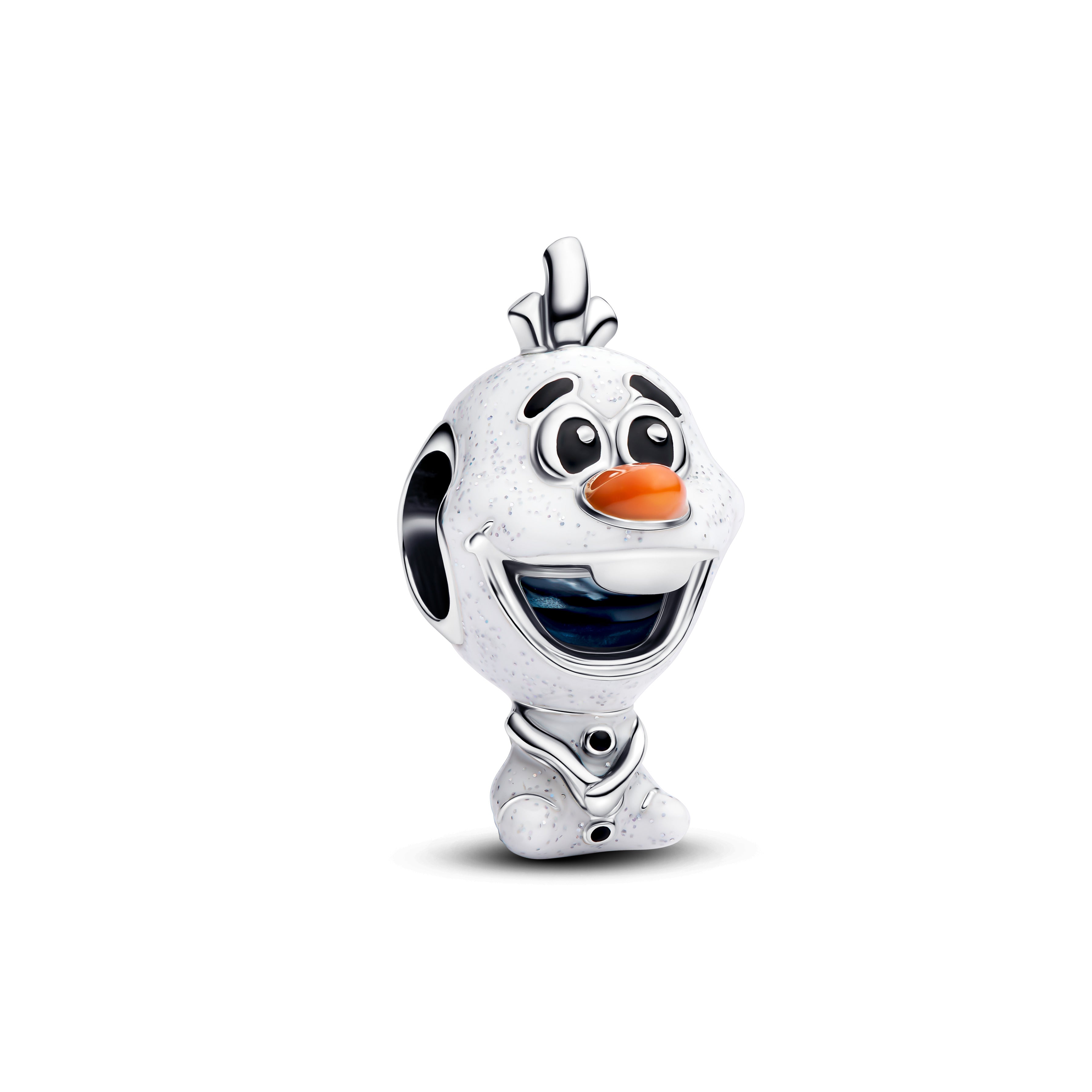 PANDORA Disney Frozen Olaf Charm Enamel Disney X PANDORA Charms Bracelet Charm Jewelry Gift