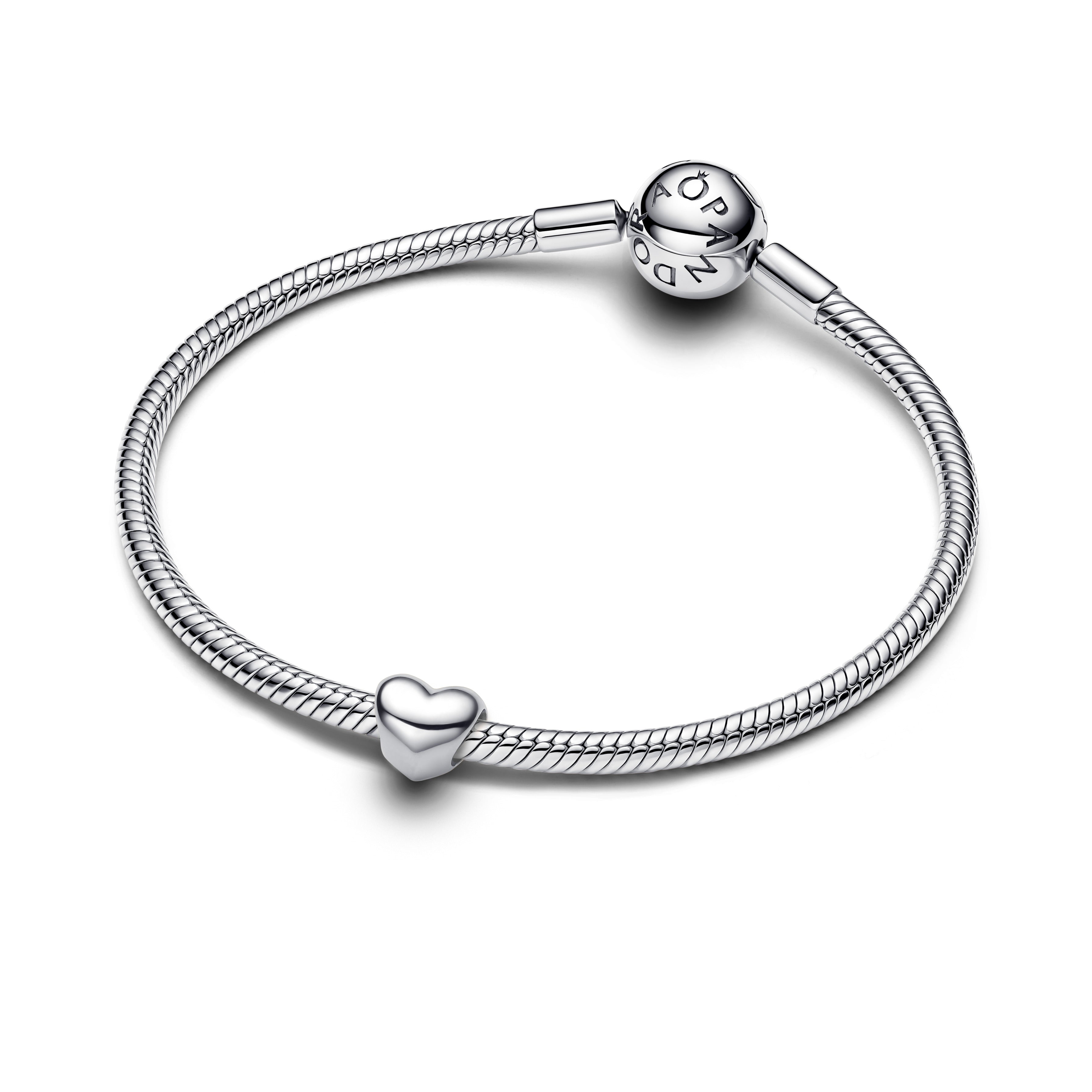 PANDORA Heart Mini Charm Sterling Silver Be Love Charms Bracelet Charm Jewelry Gift