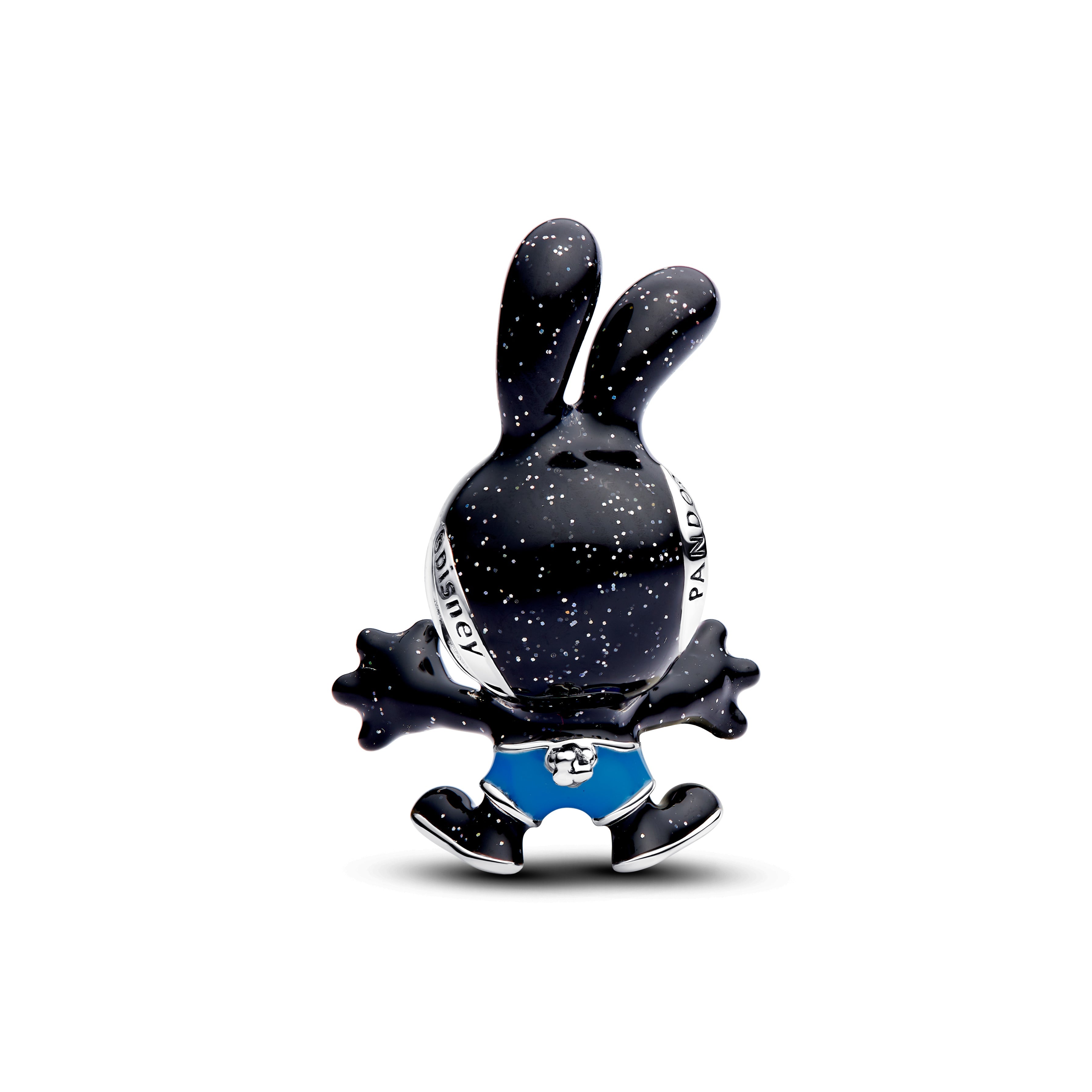 PANDORA Disney Oswald The Lucky Rabbit Charm Enamel Disney X PANDORA Charms Bracelet Charm Jewelry Gift