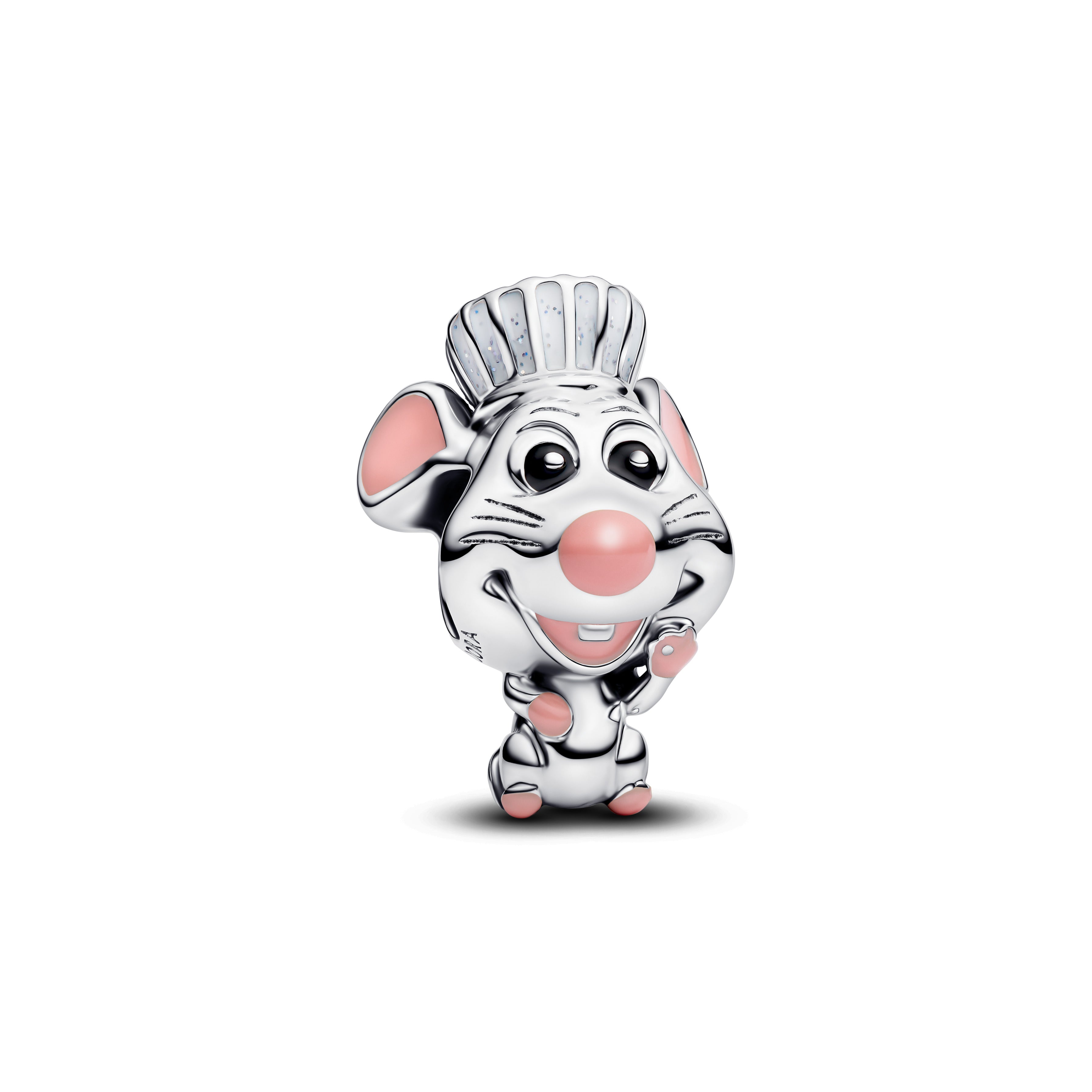 PANDORA Disney Pixar Ratatouille Remy Charm Enamel Disney X PANDORA Charms Bracelet Charm Jewelry Gift