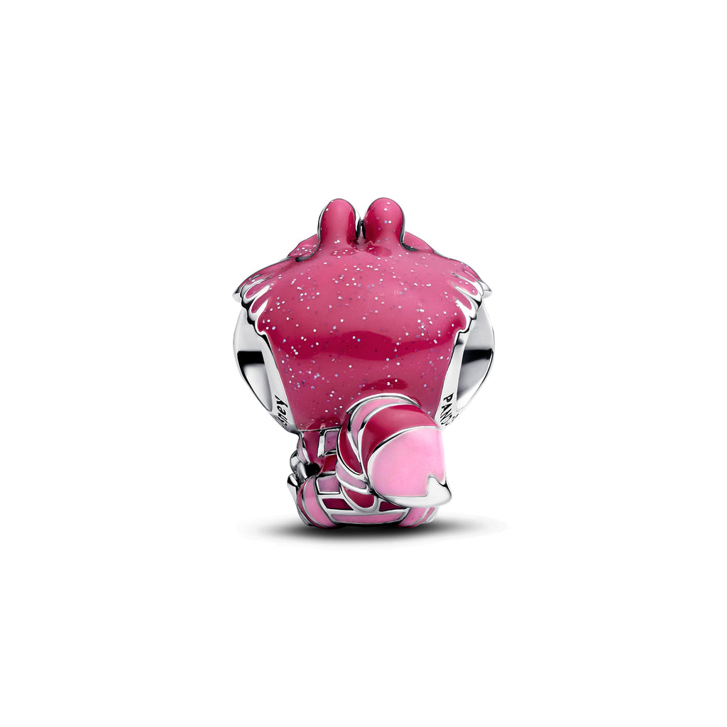 PANDORA Disney Alice In Wonderland Cheshire Cat Charm Enamel Glow In The Dark Disney X PANDORA Charms Bracelet Charm Jewelry Gift